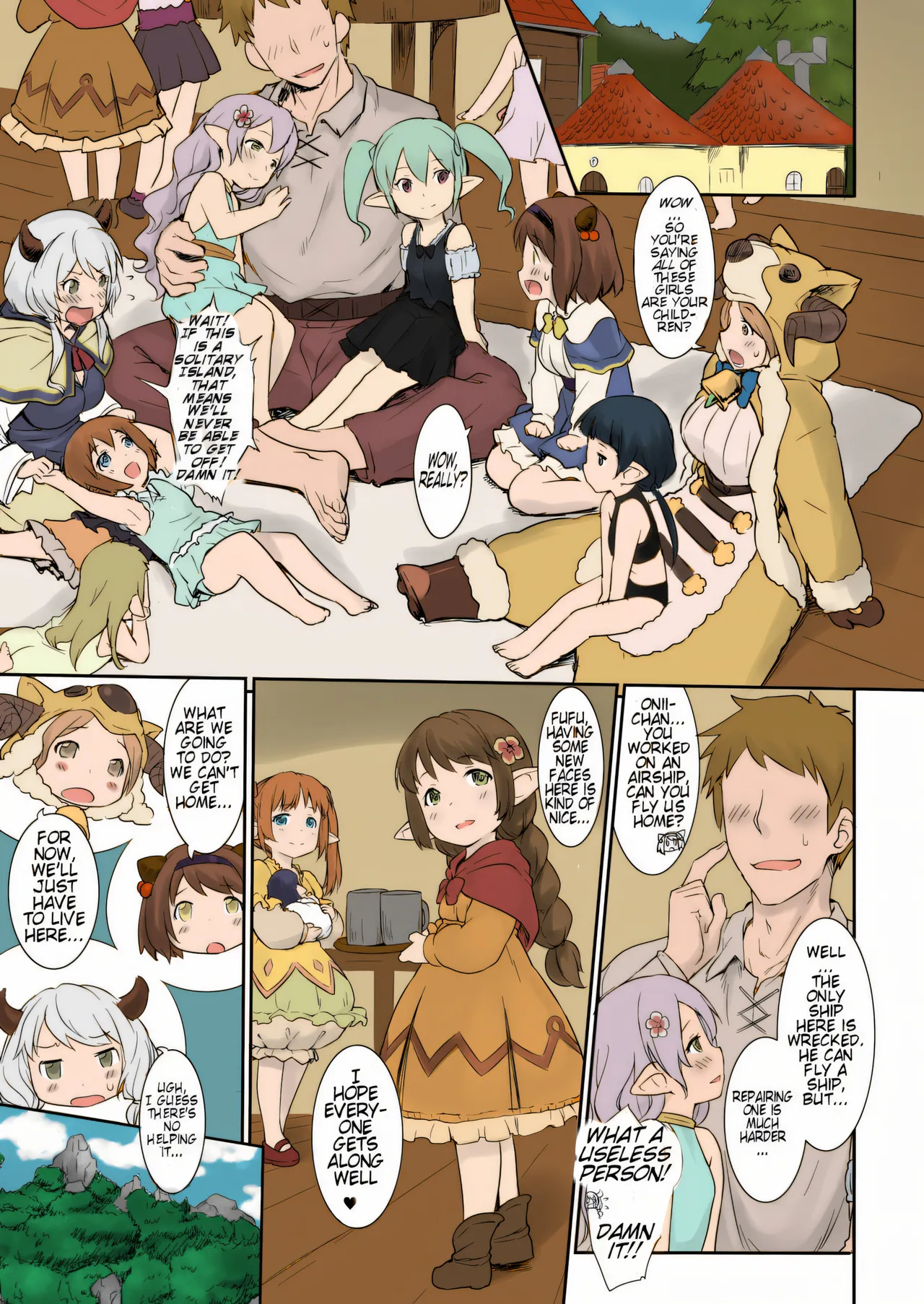 On A Certain Island, Draph Rain From The Sky Chapter 1 - page 14