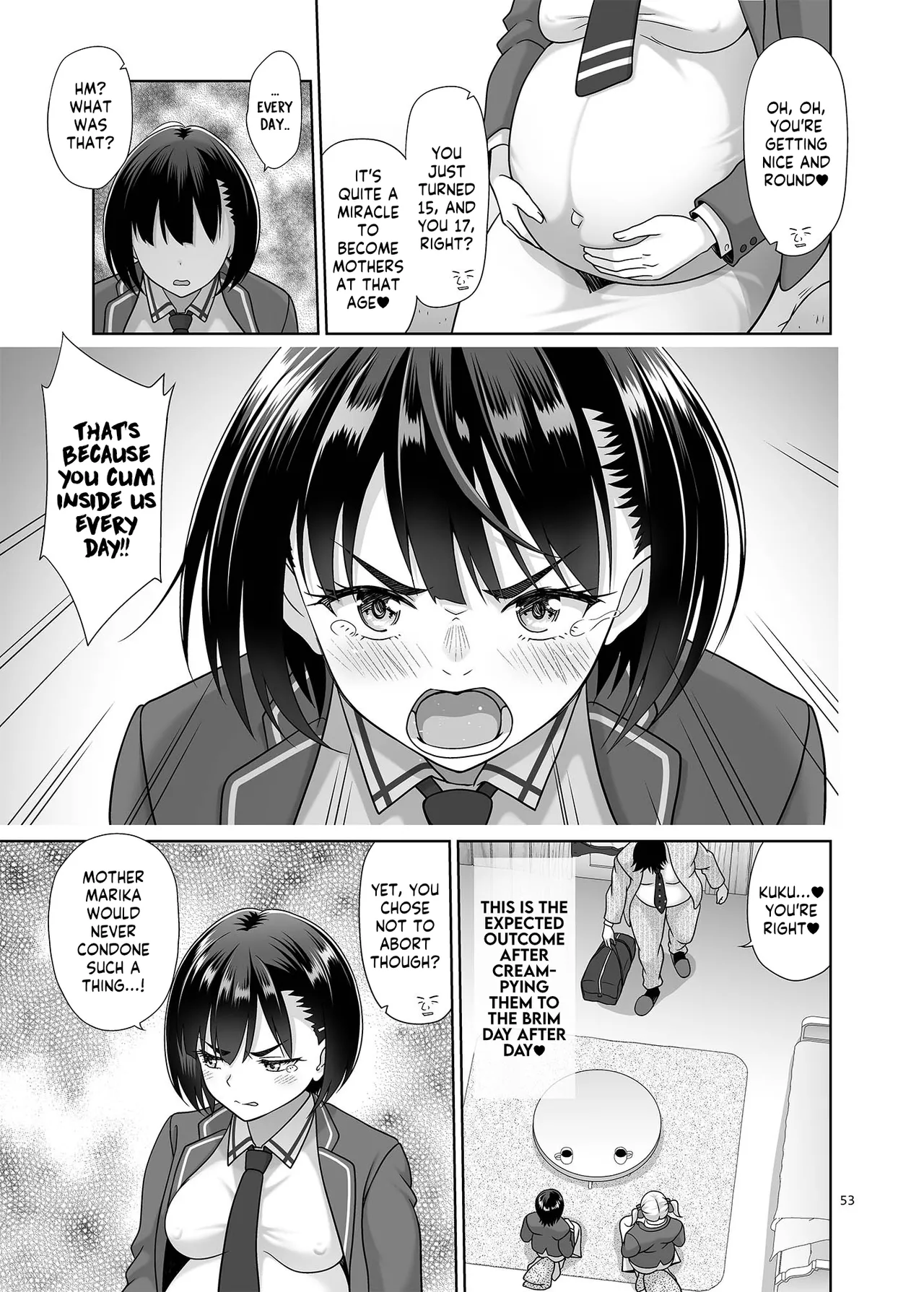 Seishidouin no Oshigoto Bangaihen Sukihoudai Yattetara Okkiku Natteta. +C105 omake Chapter 1 - page 52