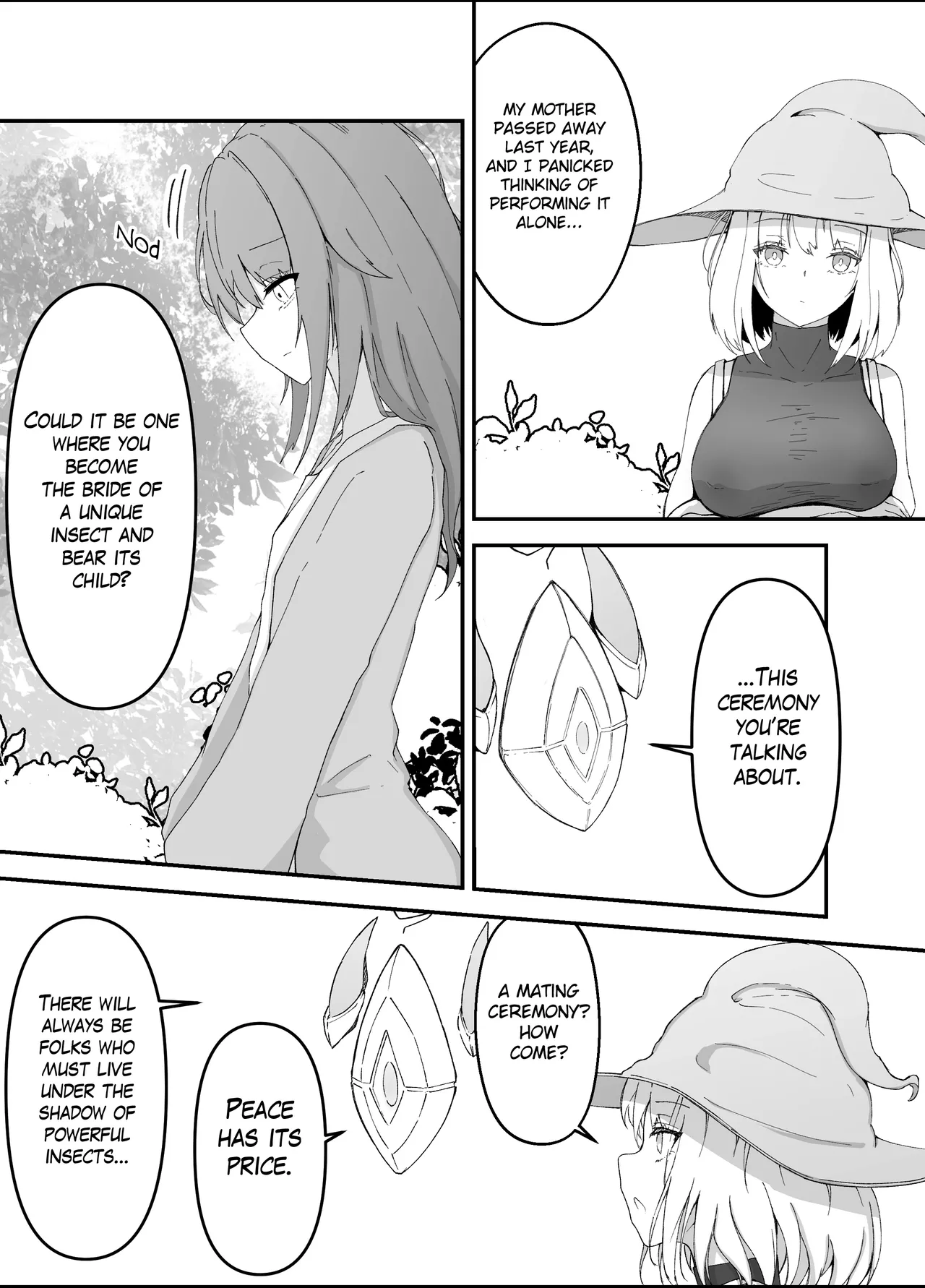 Onna Mahoutsukai-san Mushikan Hanashi 3 Chapter 1 - page 13