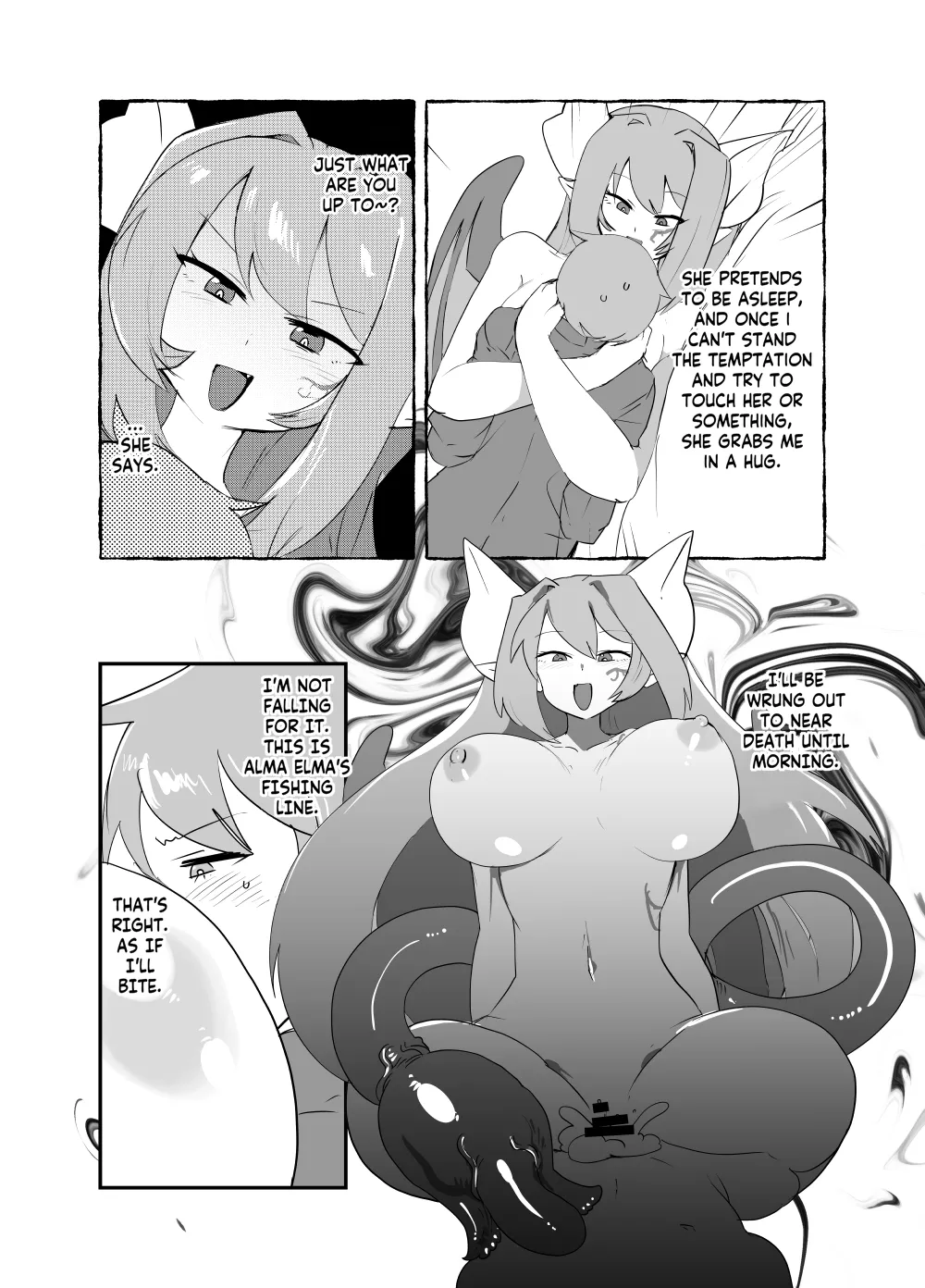 Monster Girl Quest! 4-Koma & Erotic Manga Theater: Spoiler Edition 2 Chapter 1 - page 11