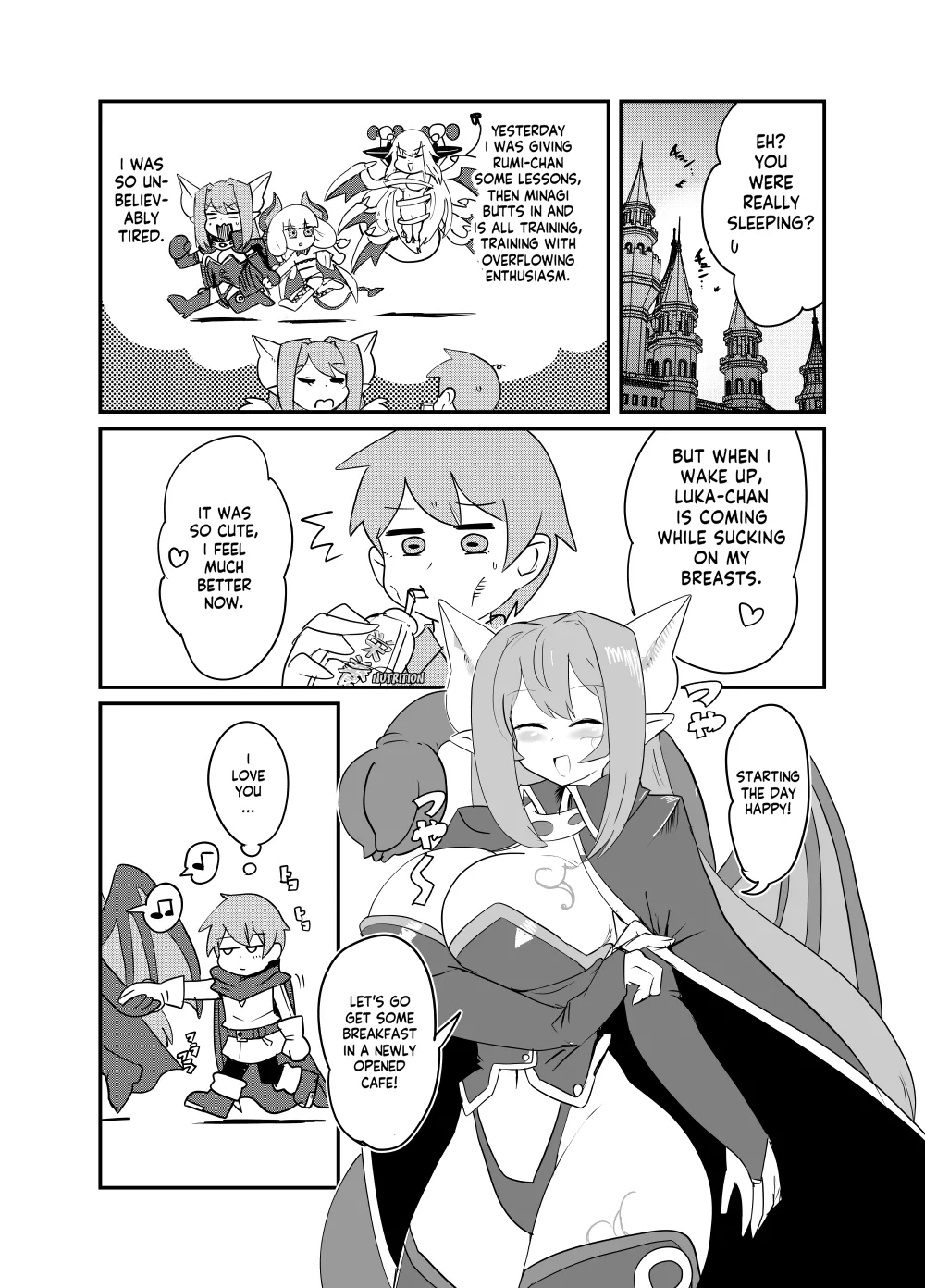Monster Girl Quest! 4-Koma & Erotic Manga Theater: Spoiler Edition 2 Chapter 1 - page 21