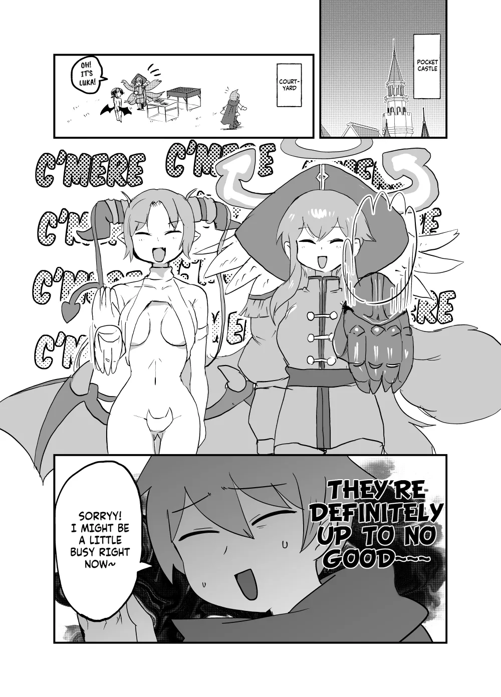 Monster Girl Quest! 4-Koma & Erotic Manga Theater: Spoiler Edition 2 Chapter 1 - page 3