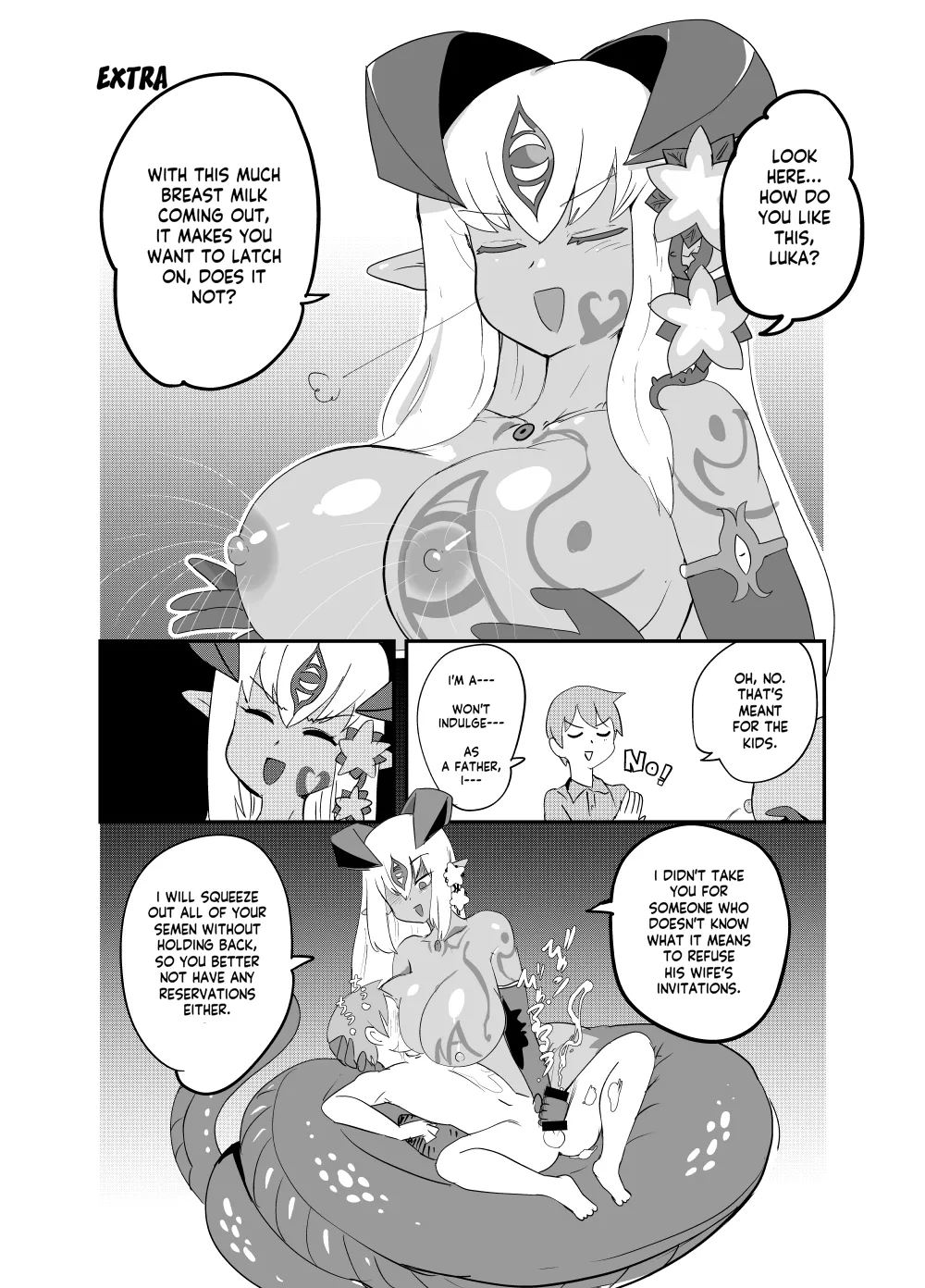 Monster Girl Quest! 4-Koma & Erotic Manga Theater: Spoiler Edition 2 Chapter 1 - page 33
