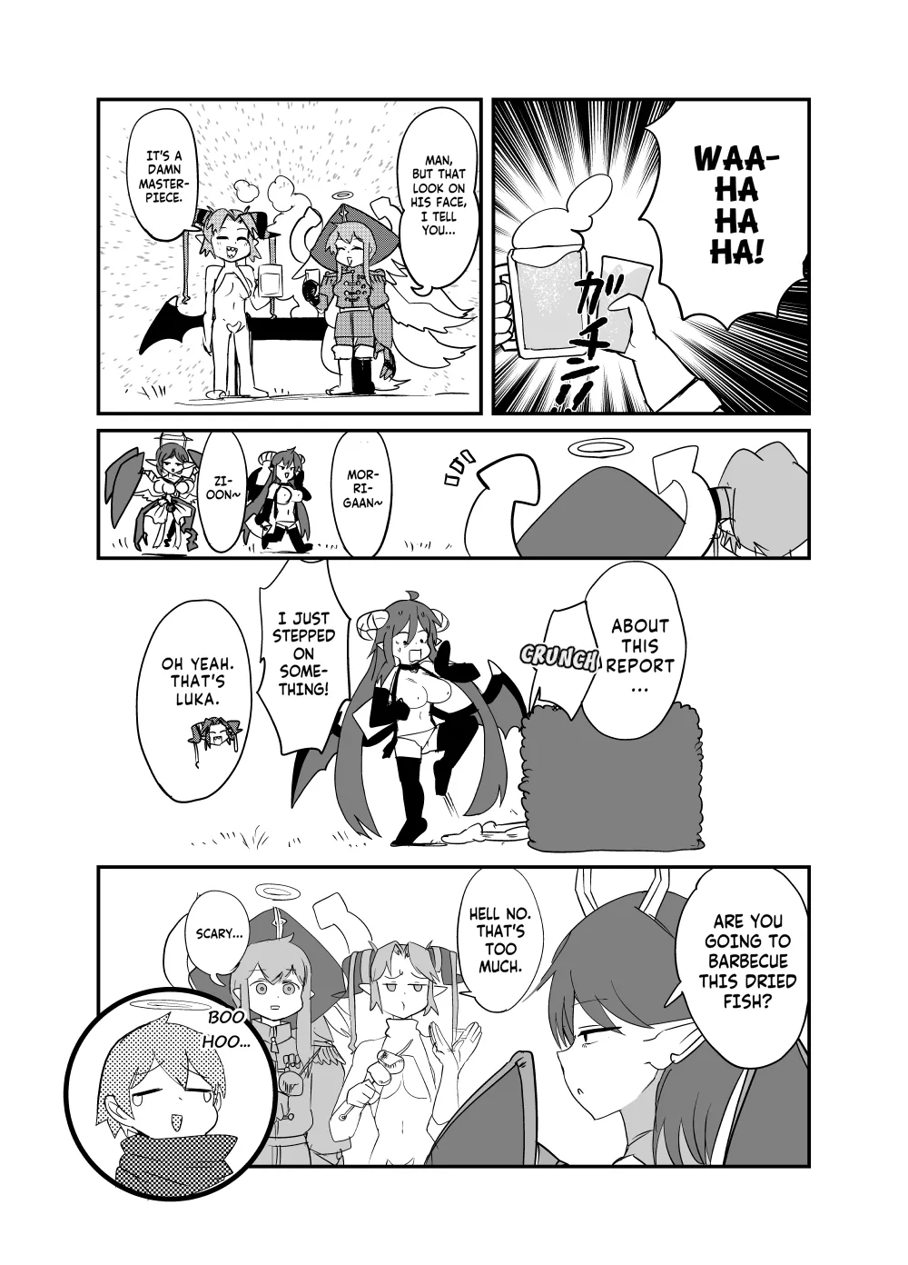 Monster Girl Quest! 4-Koma & Erotic Manga Theater: Spoiler Edition 2 Chapter 1 - page 8