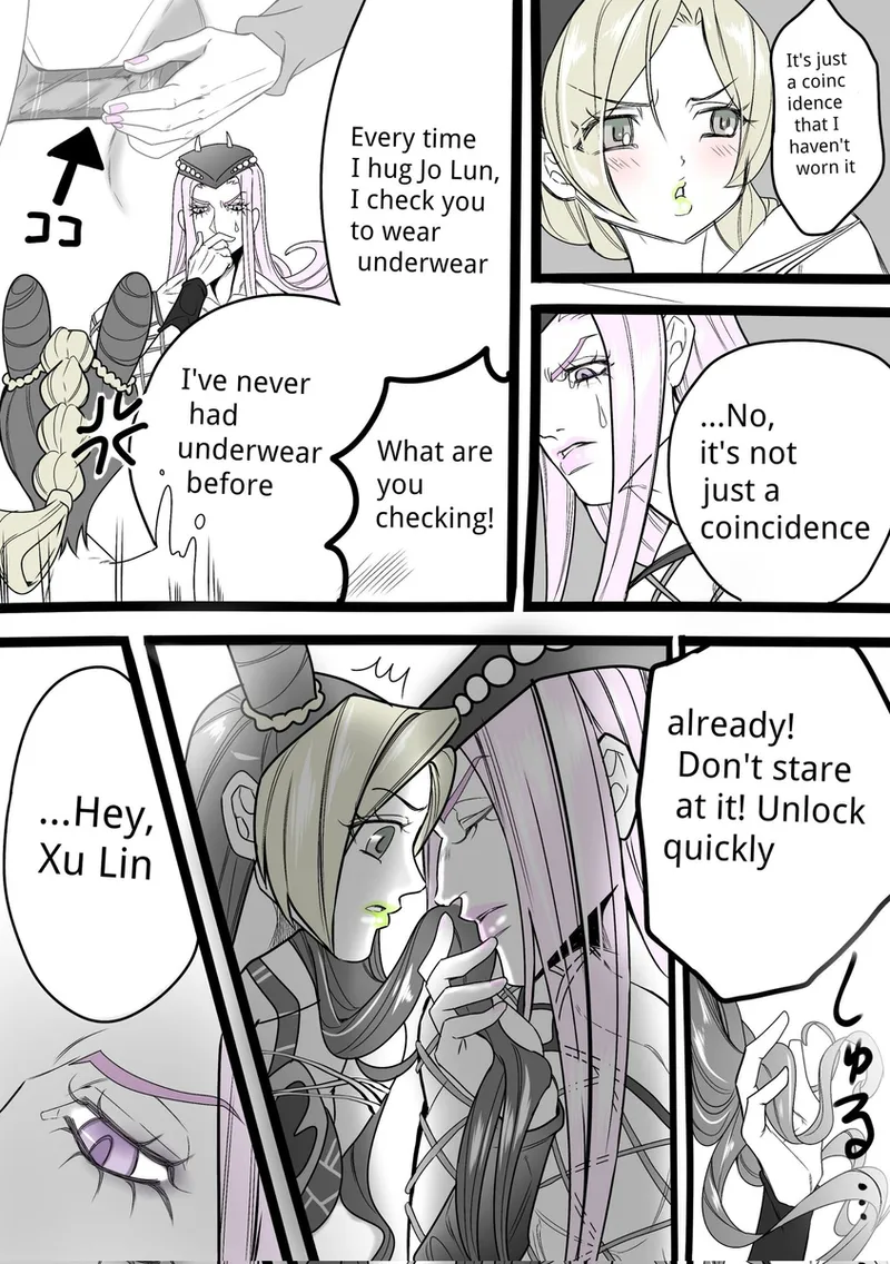 Anna Sui and Jo Lun's manga f Chapter 1 - page 10
