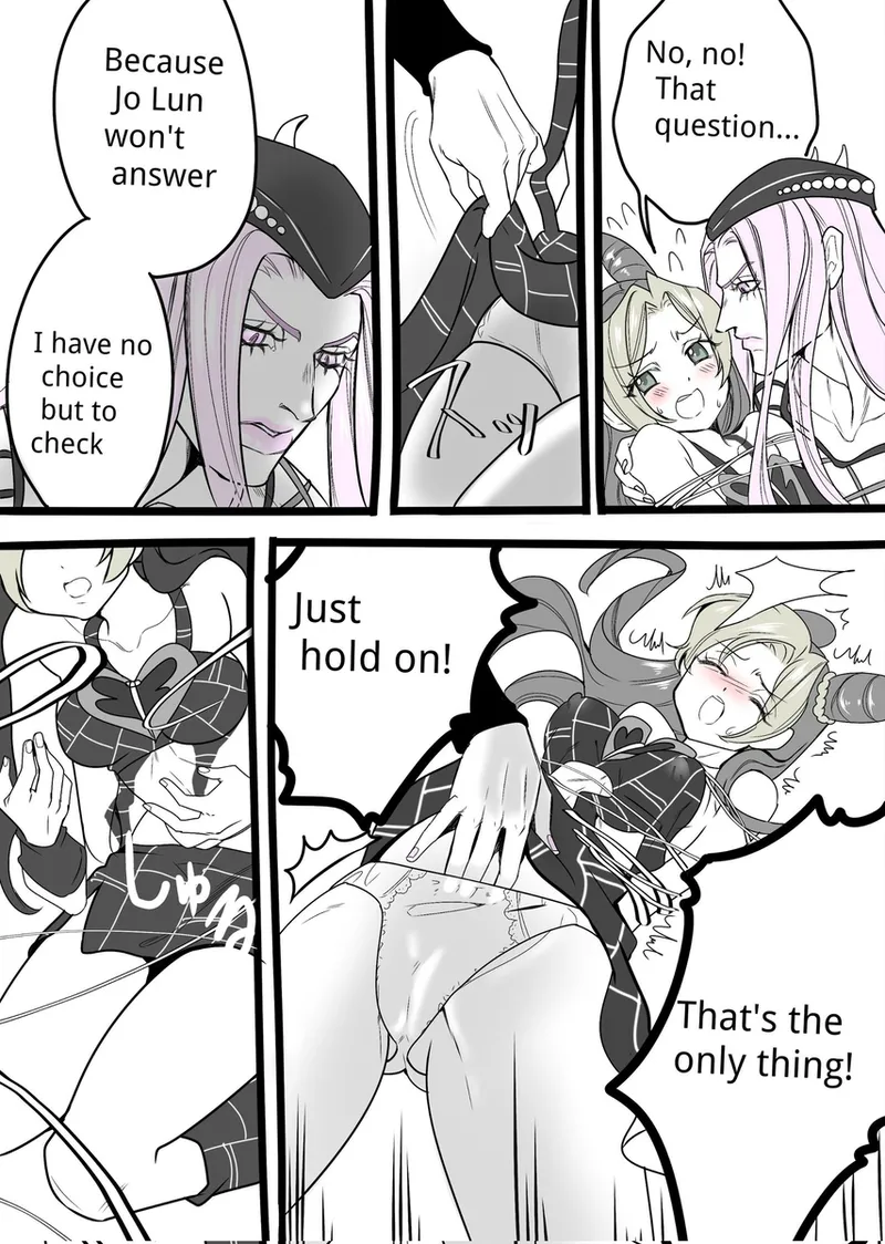 Anna Sui and Jo Lun's manga f Chapter 1 - page 12