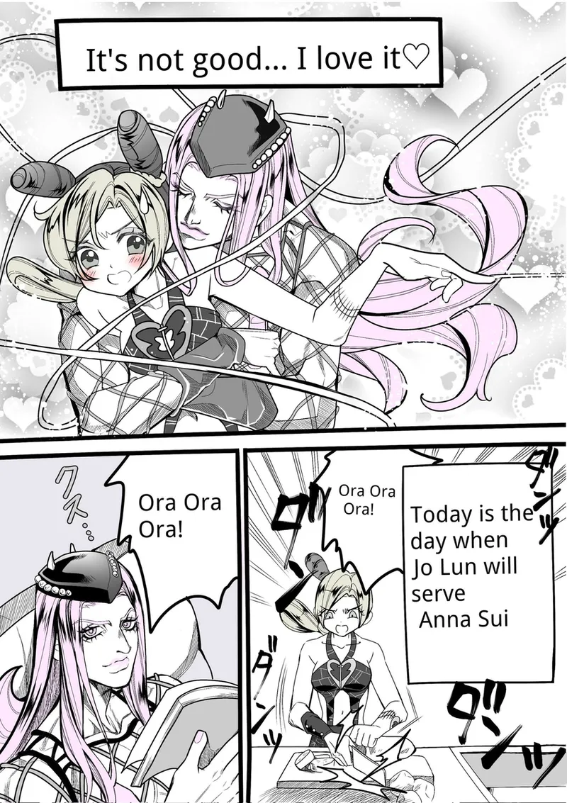 Anna Sui and Jo Lun's manga f Chapter 1 - page 2