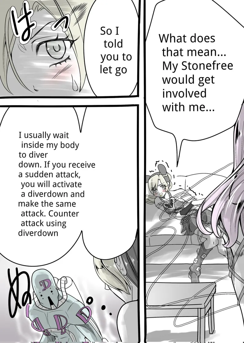 Anna Sui and Jo Lun's manga f Chapter 1 - page 7