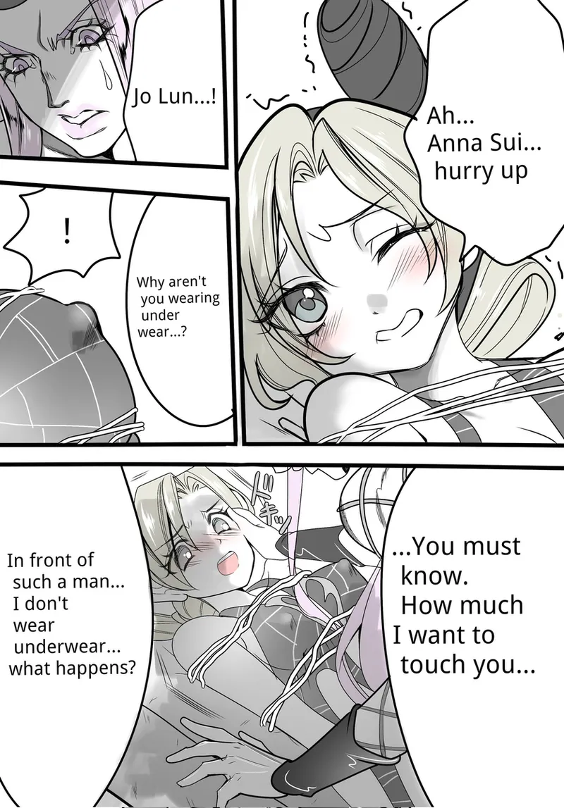 Anna Sui and Jo Lun's manga f Chapter 1 - page 9
