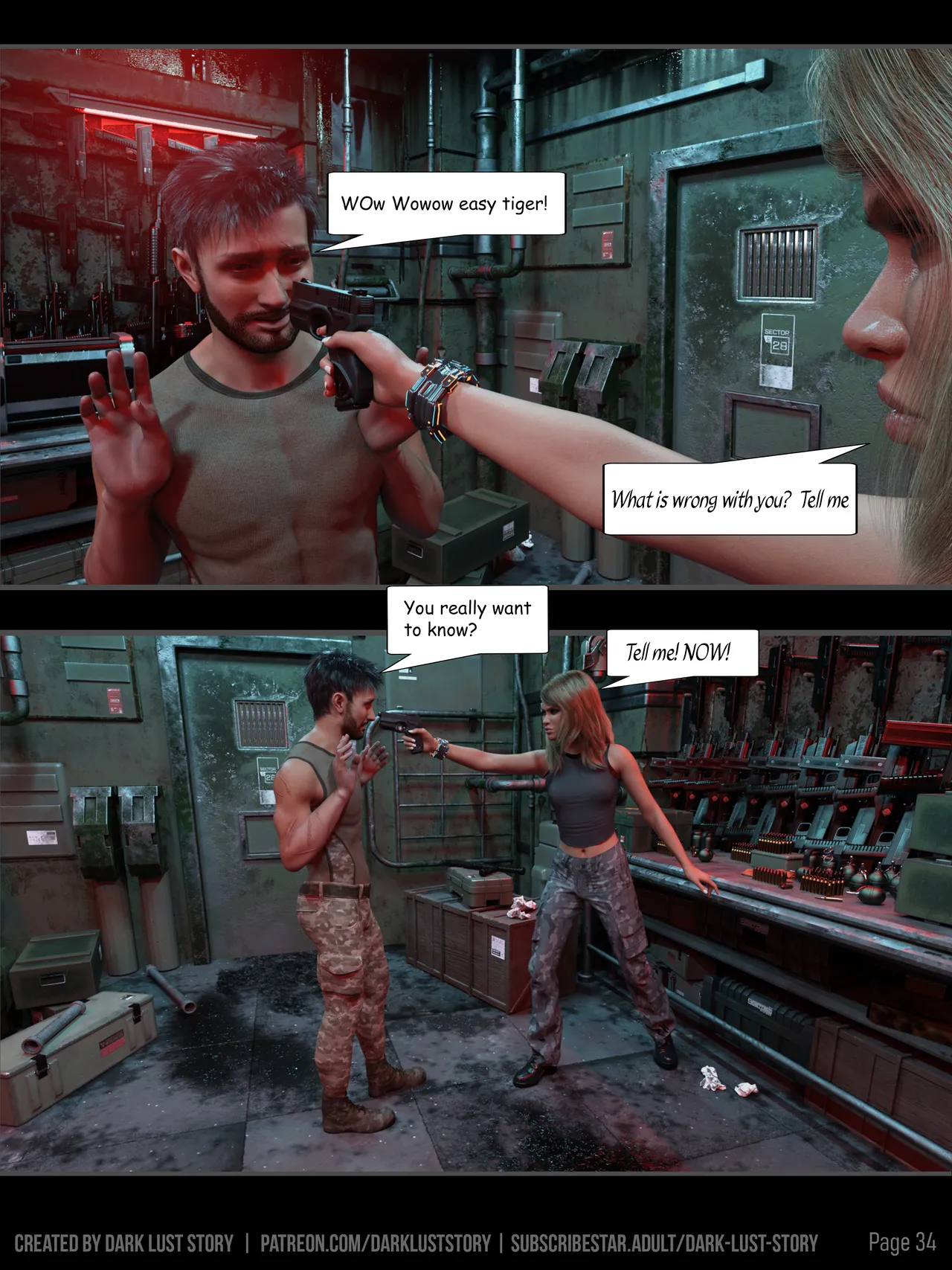 Neon Blood - Episode 5 Sands of Suffering Chapter 1 - page 15