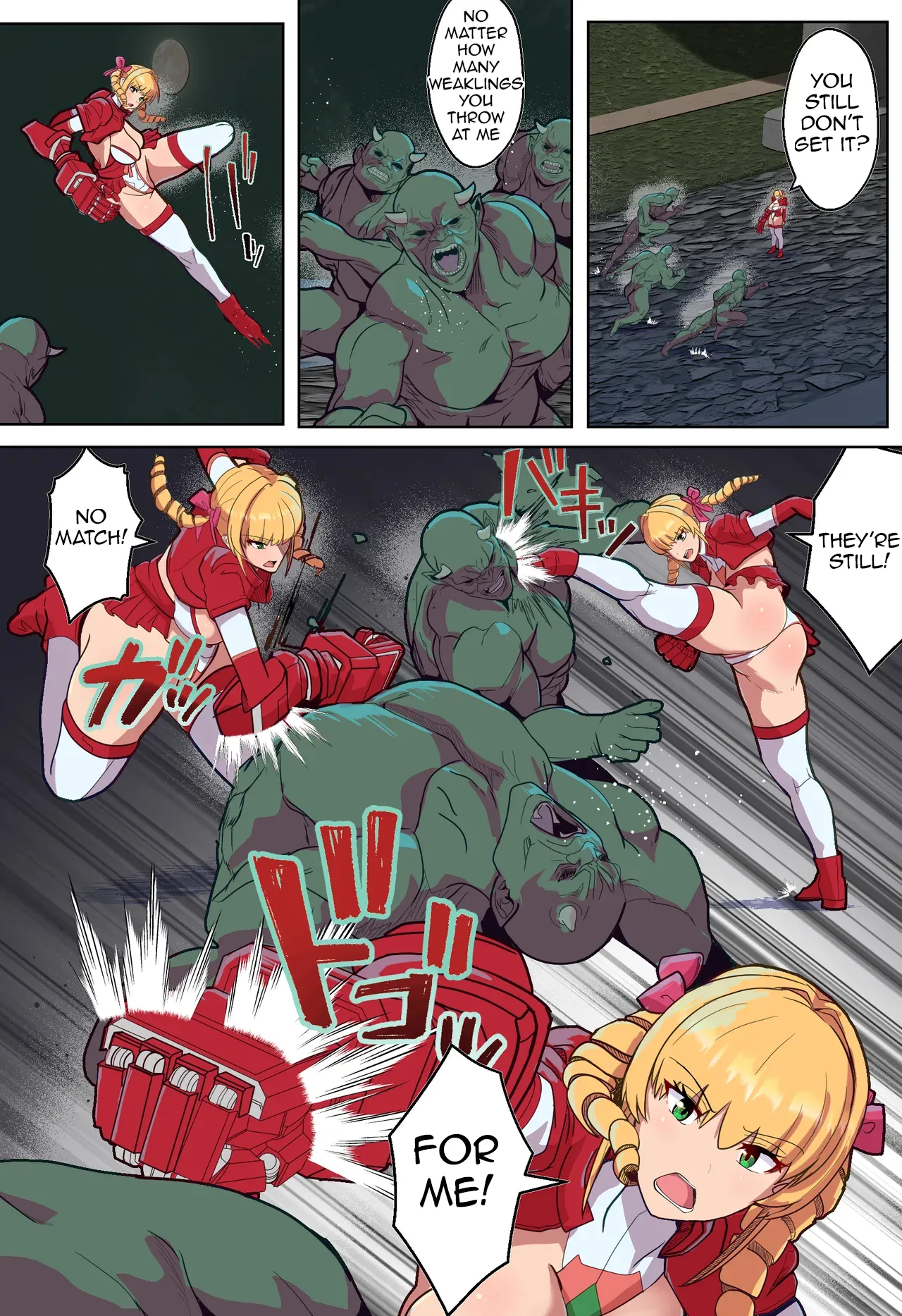 VS Parasitic Demon — The Fate of the Strongest Heroine After Her Body Is Taken Over Chapter 1 - page 4