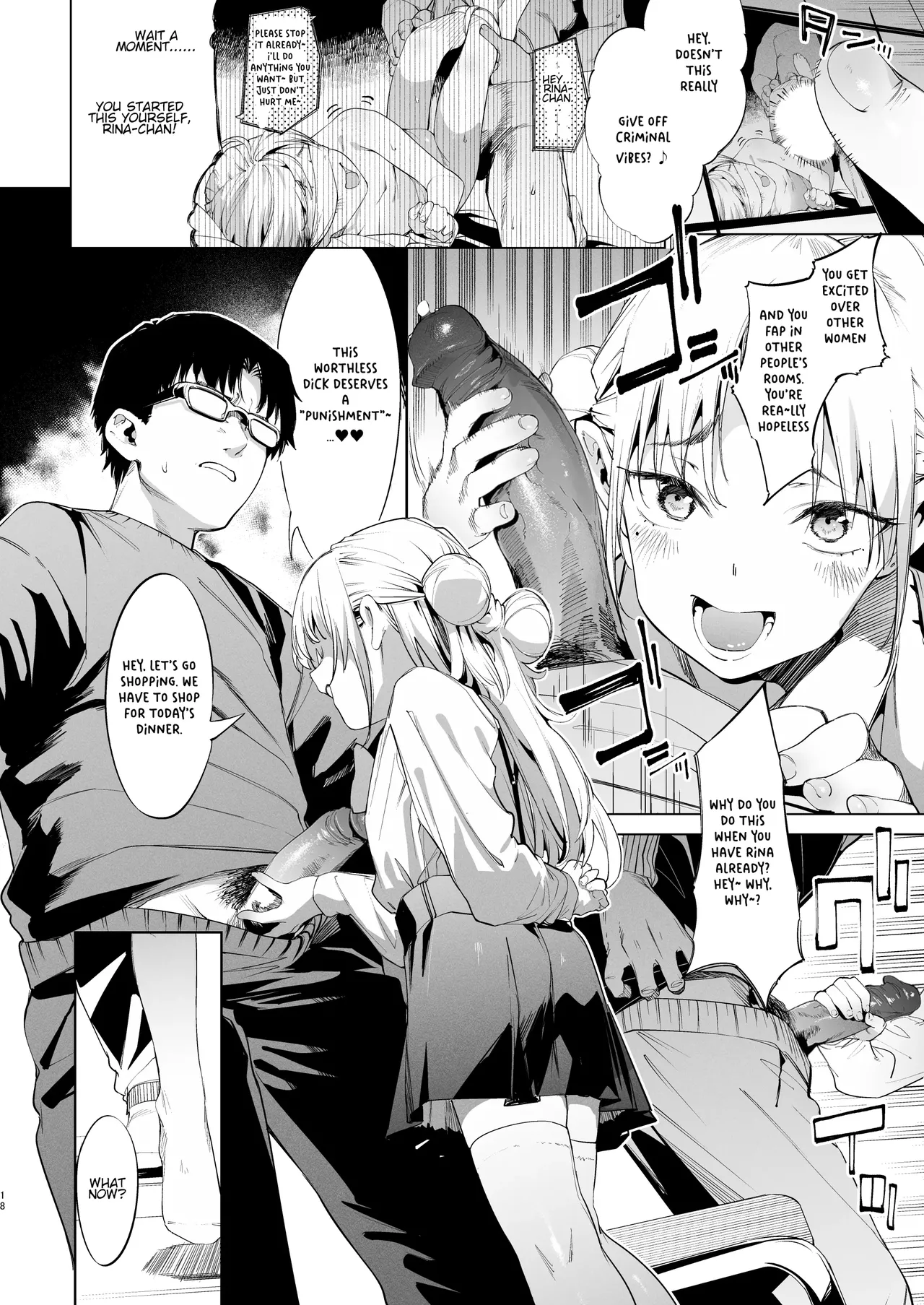 Mesugaki Rina-chan VOL. 2 Chapter 1 - page 18