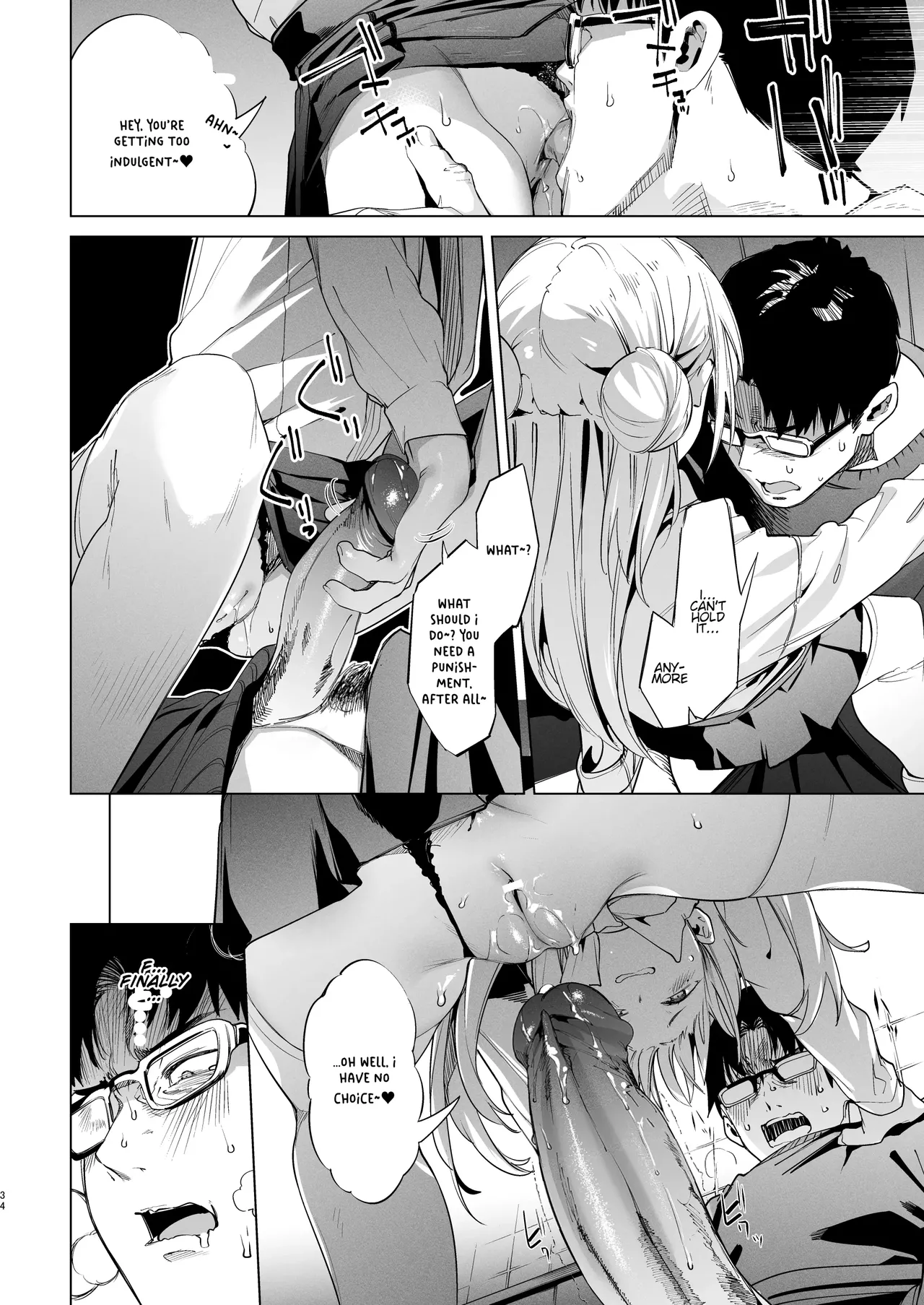 Mesugaki Rina-chan VOL. 2 Chapter 1 - page 34
