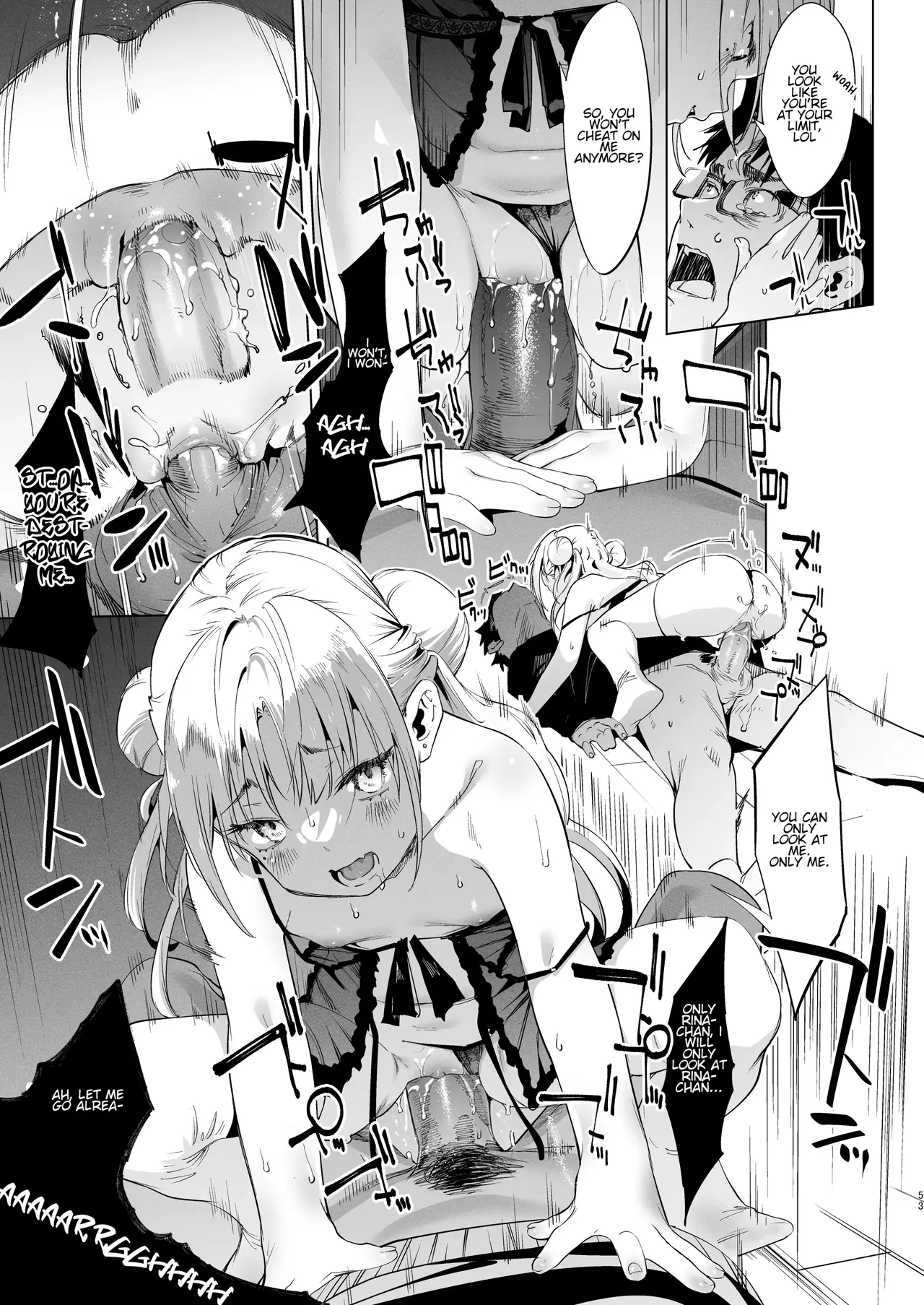 Mesugaki Rina-chan VOL. 2 Chapter 1 - page 53