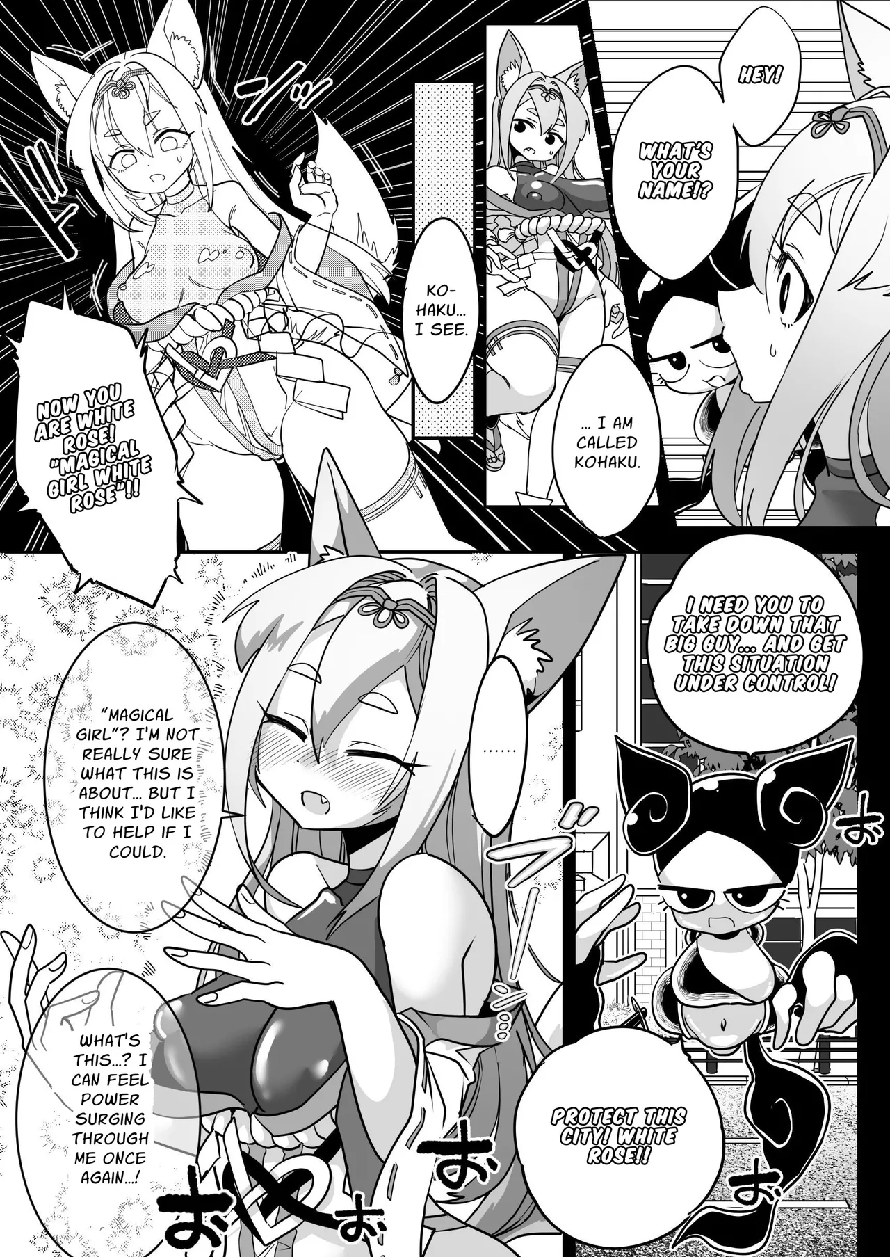 Magical Girl Silverfox ~Erotic Stamp Rally Petrifaction Addiction!!~ Chapter 1 - page 7