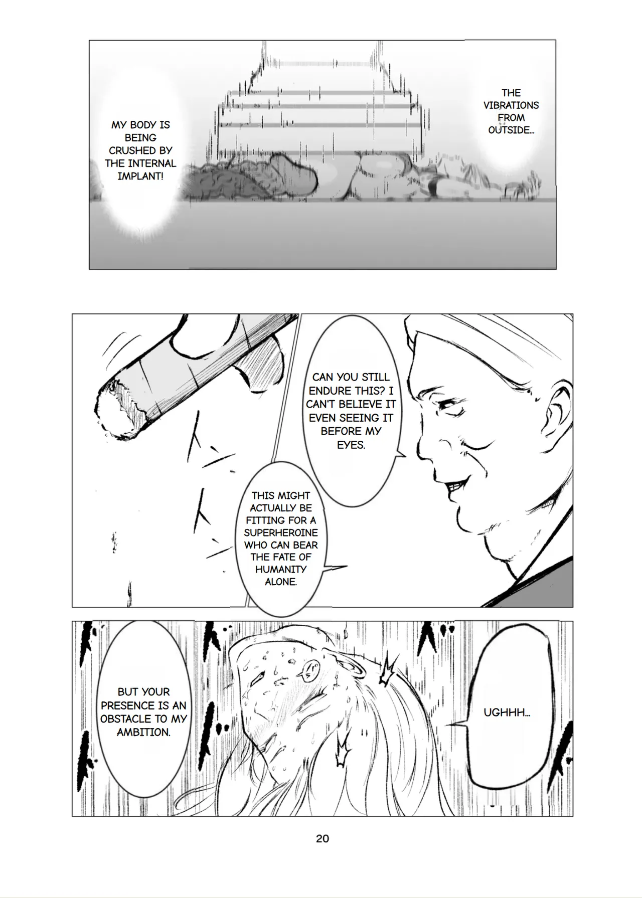 Superheroine Ema no Haiboku Chapter 8 - page 20