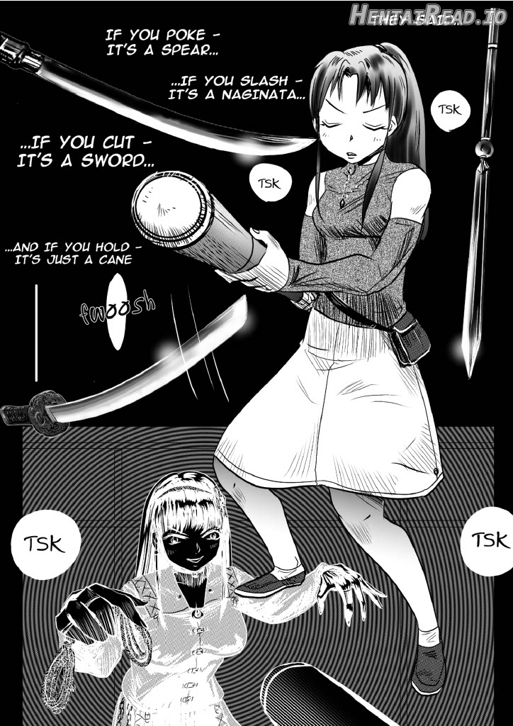 A TALE OF BONDAGE FIGHTER PRINCESS SPHINX act7 vs Stick Martial Arts Chapter 1 - page 14