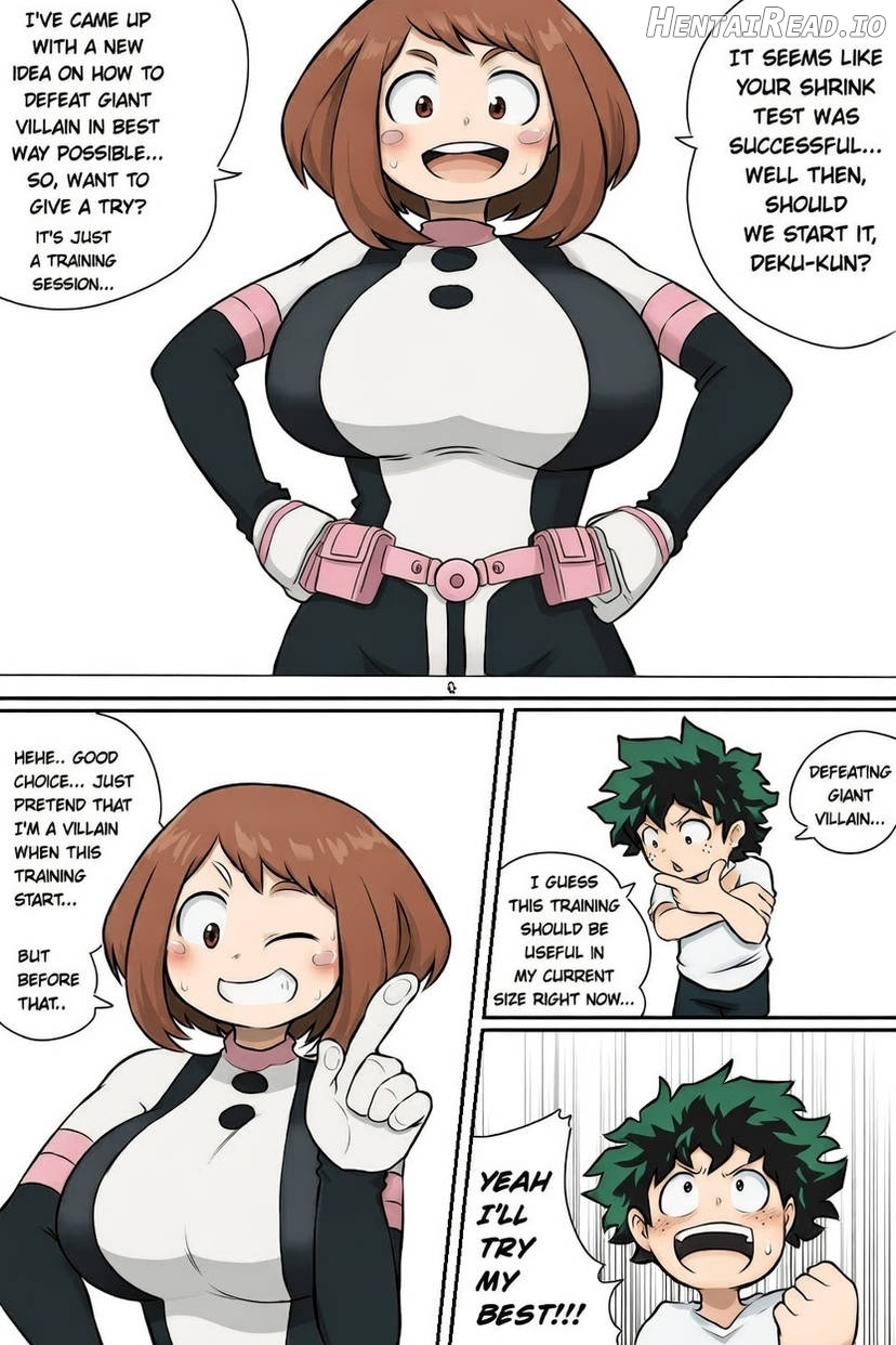Ochako Uraraka vs Izuku Midoriya Chapter 1 - page 1