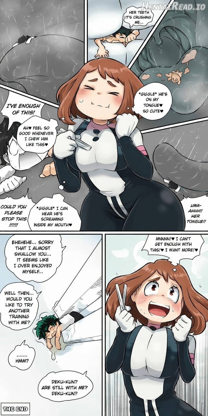 Ochako Uraraka vs Izuku Midoriya Chapter 1 - page 13