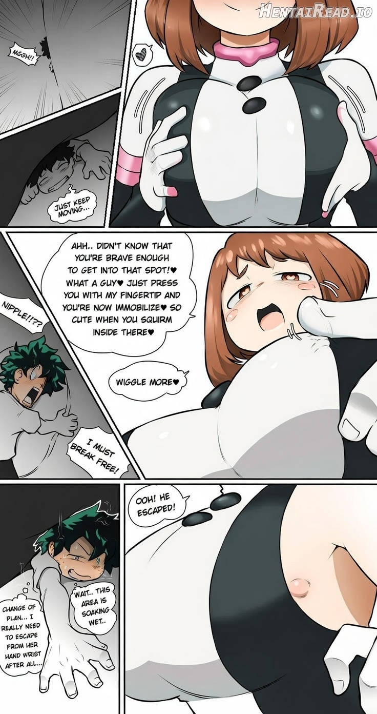 Ochako Uraraka vs Izuku Midoriya Chapter 1 - page 4