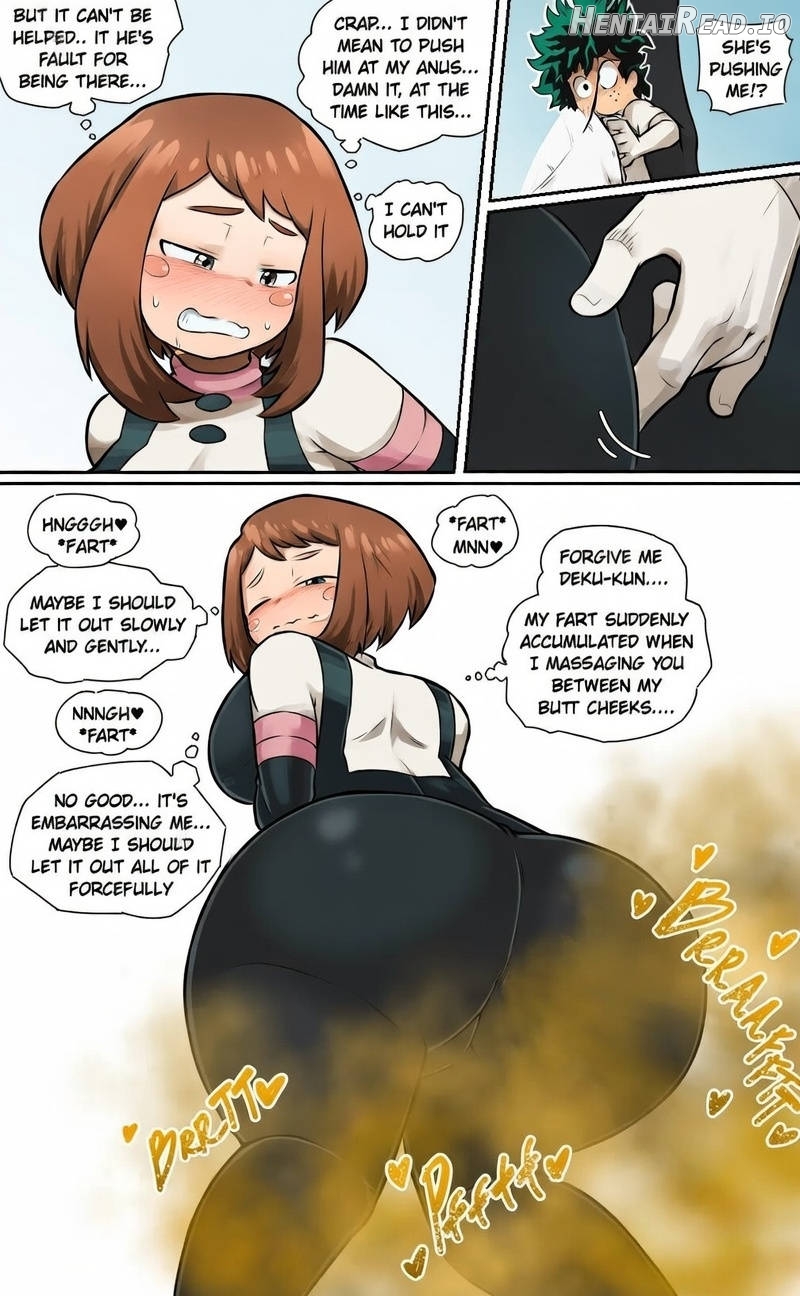 Ochako Uraraka vs Izuku Midoriya Chapter 1 - page 8