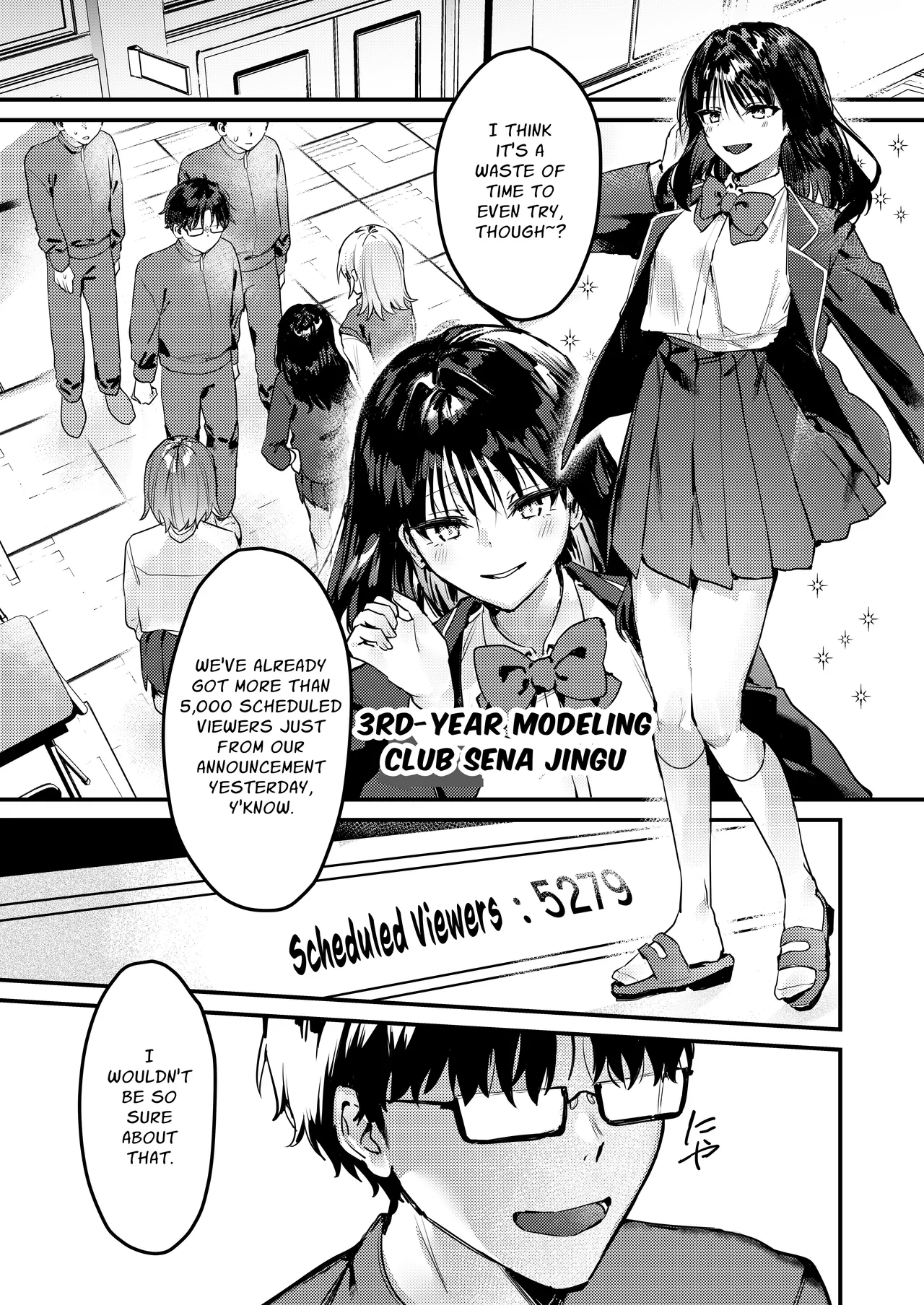 Watashi ga Haishin de Porori Shichau tte Uso Desu yo ne!? Chapter 1 - page 8