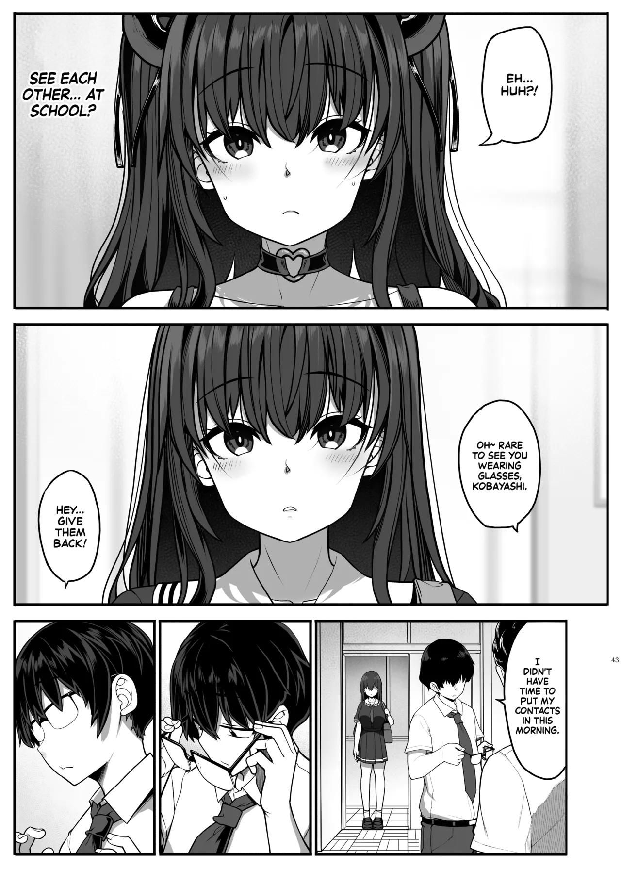 Ayatsuki Amane wa Sugao o Kakushite Koi o Suru Chapter 1 - page 42