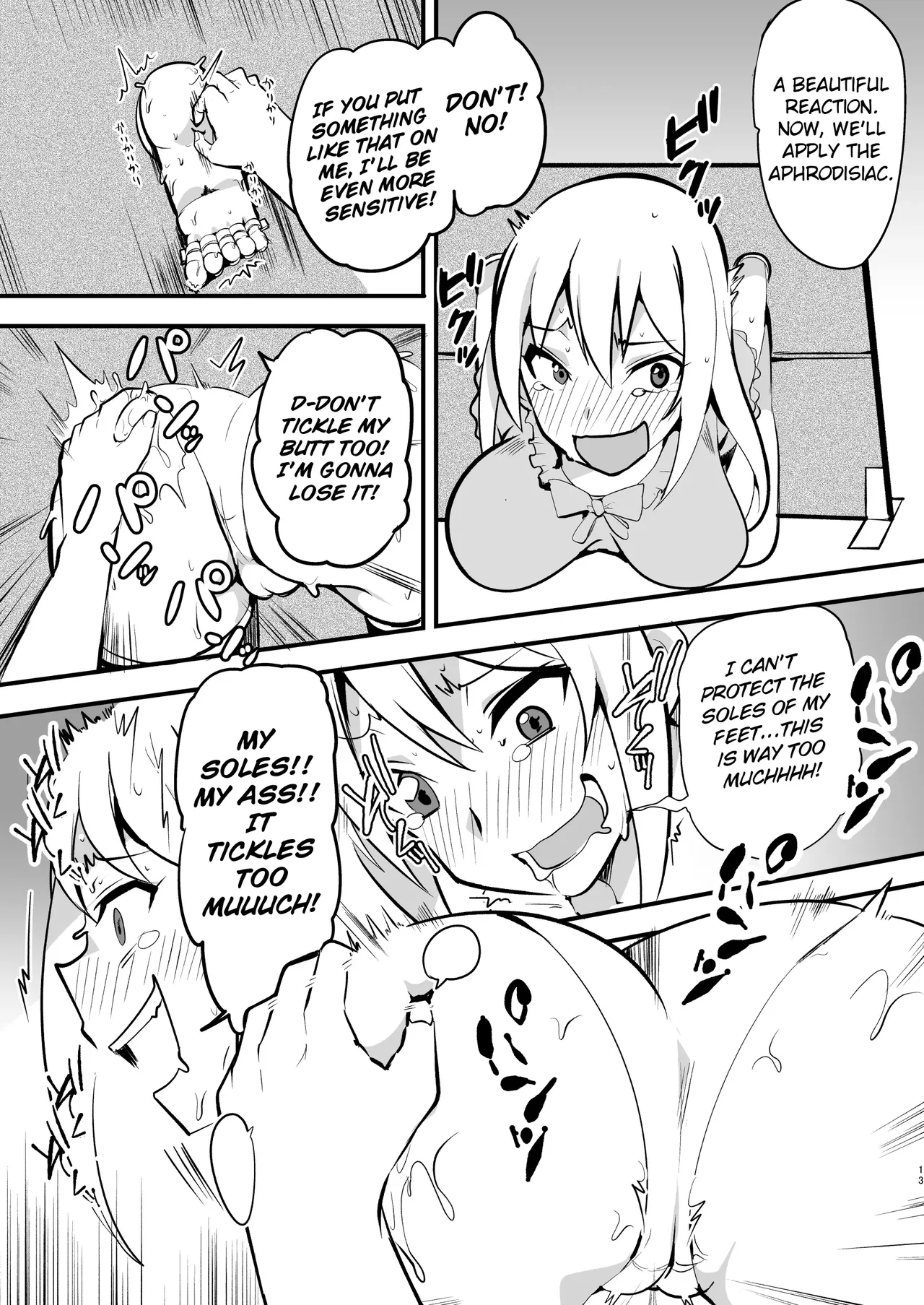 Do-M Crusader Tettei Kusuguri Jigoku _ Masochist Crusader's Ultimate Tickling Hell Chapter 1 - page 14