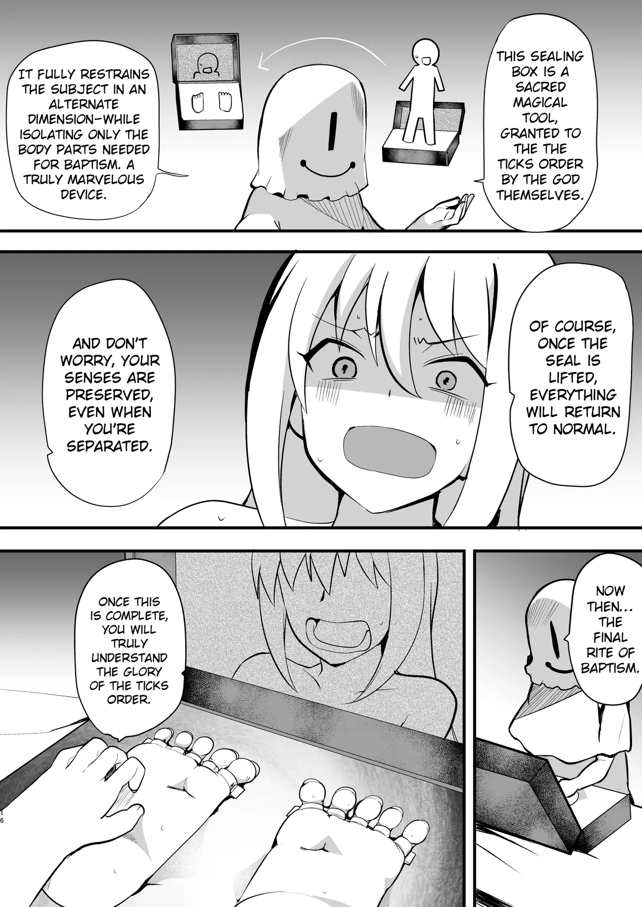 Do-M Crusader Tettei Kusuguri Jigoku _ Masochist Crusader's Ultimate Tickling Hell Chapter 1 - page 17