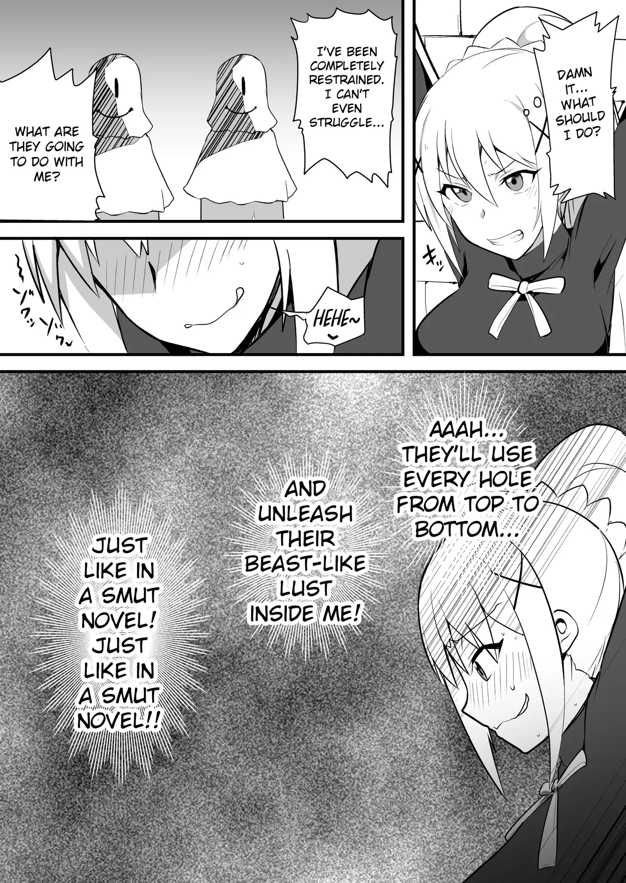 Do-M Crusader Tettei Kusuguri Jigoku _ Masochist Crusader's Ultimate Tickling Hell Chapter 1 - page 3