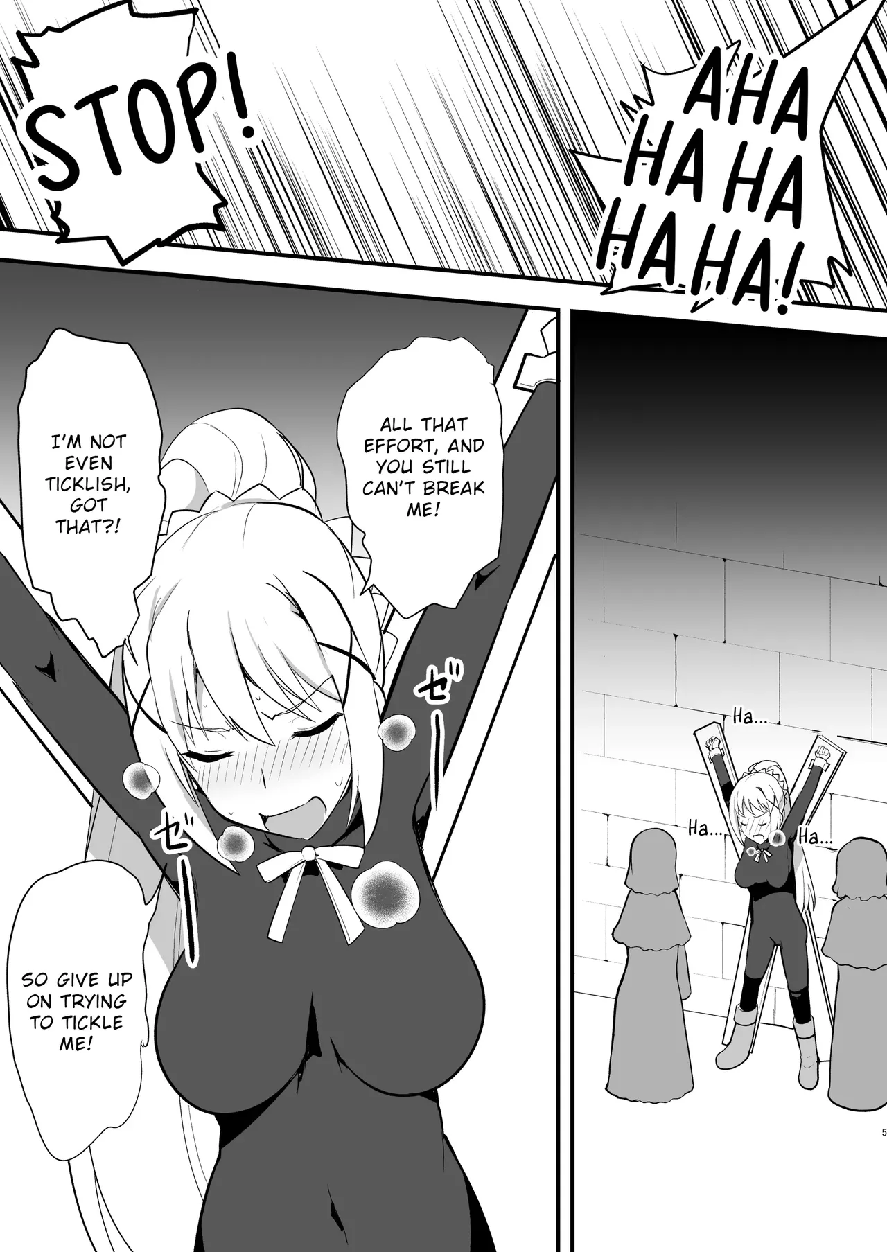 Do-M Crusader Tettei Kusuguri Jigoku _ Masochist Crusader's Ultimate Tickling Hell Chapter 1 - page 6