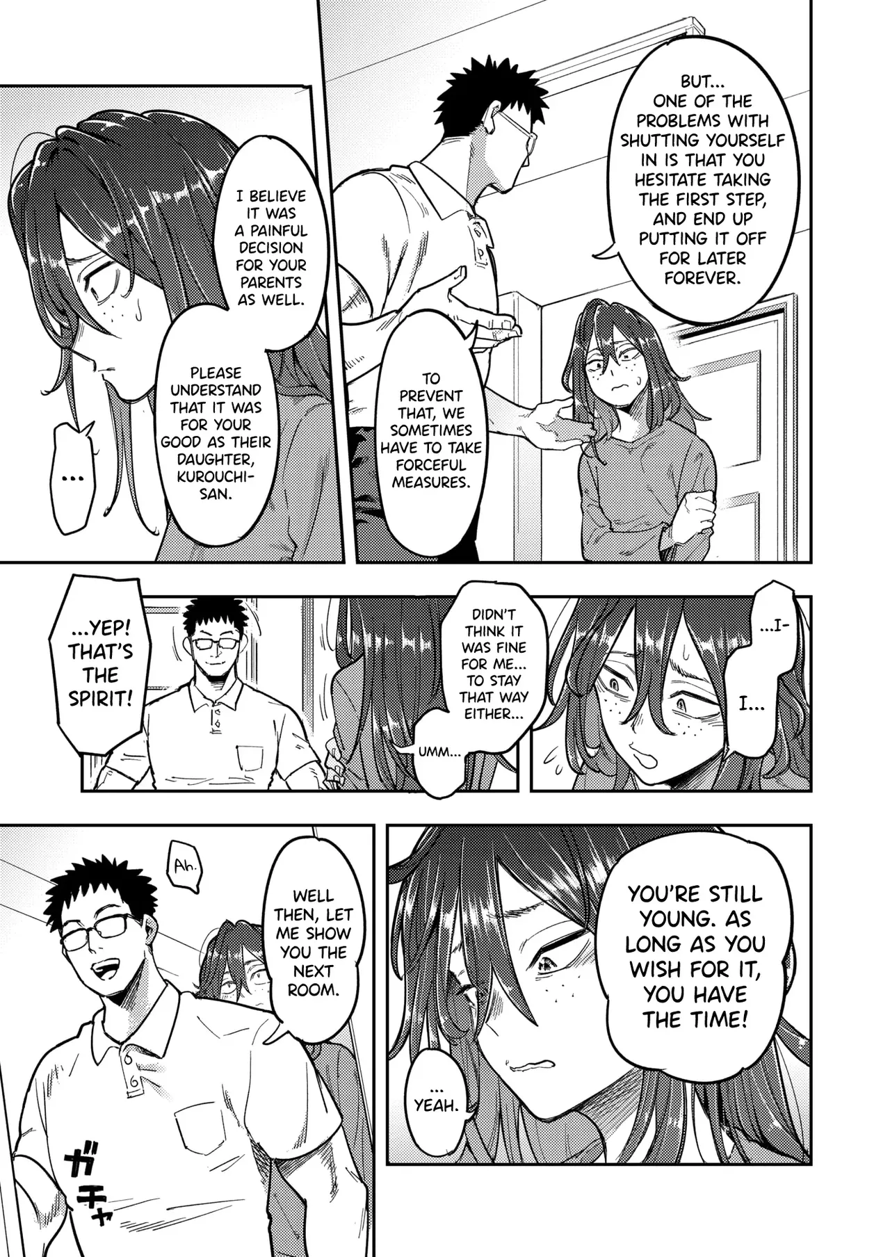 Hikikomori Kyousei Shisetsu Hakutou no Ie Chapter 1 - page 6