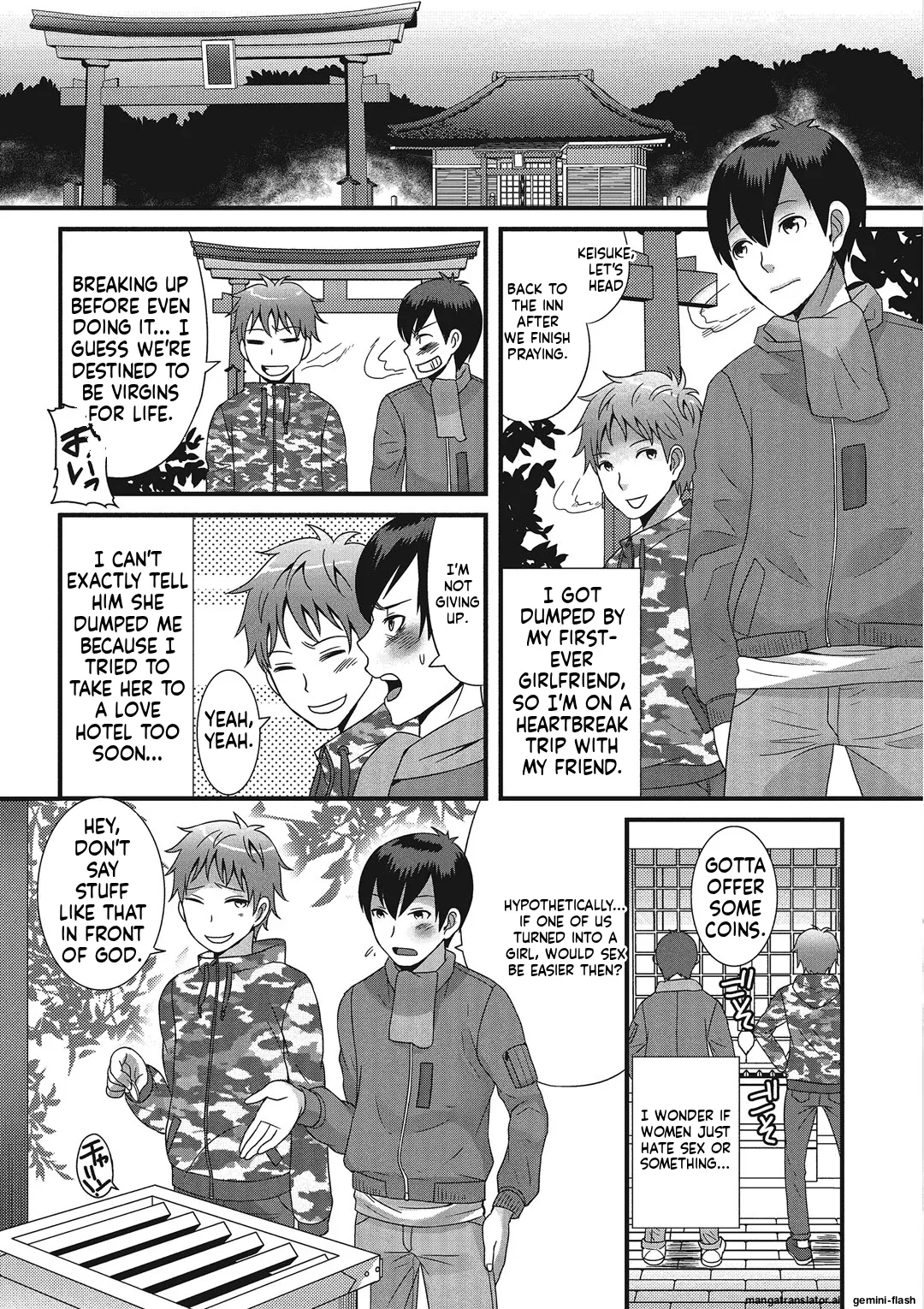 Otokonoko Romance MTL Chapter 1 - page 110