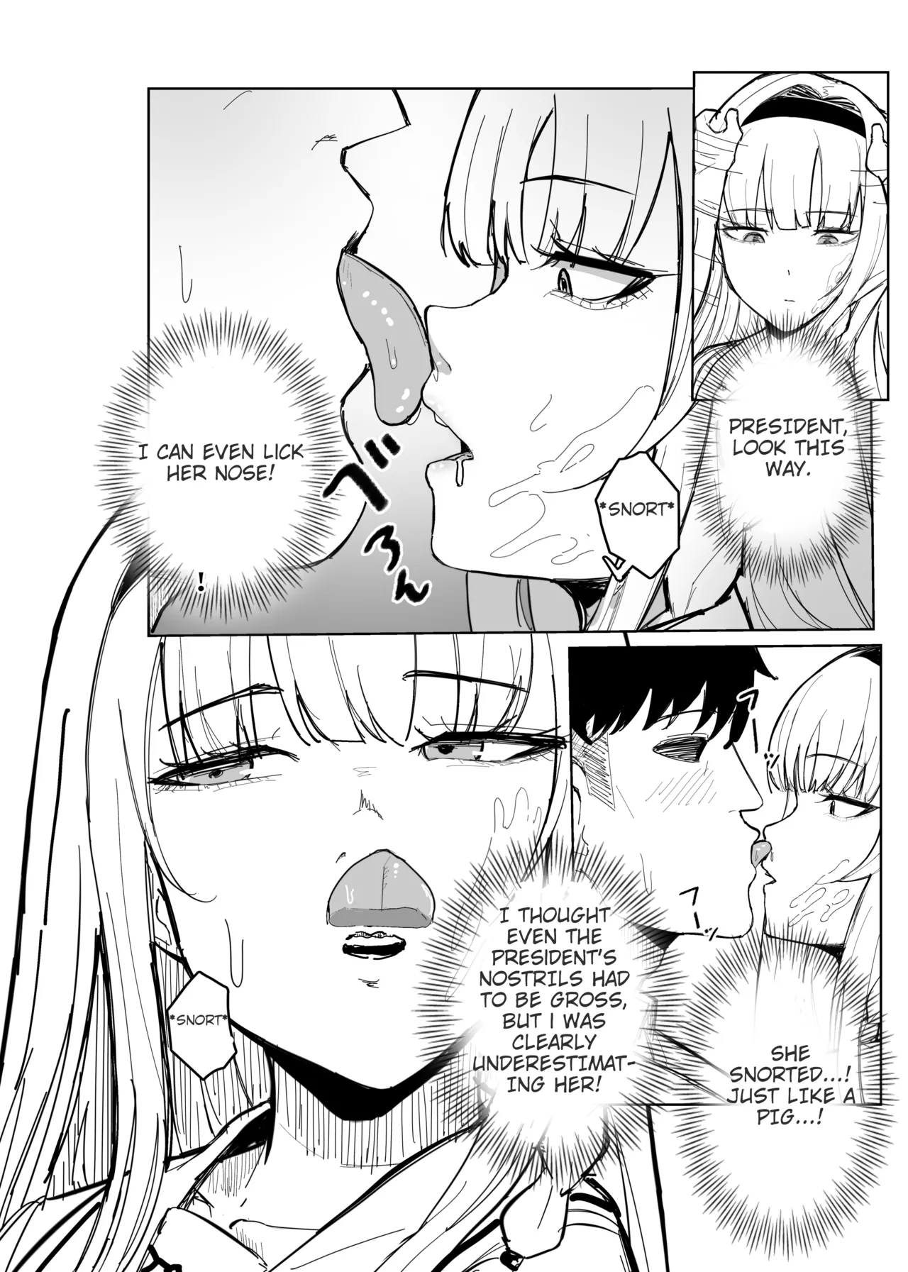 Having Free Use of The President with a Perception Blocking App Chapter 1 - page 14