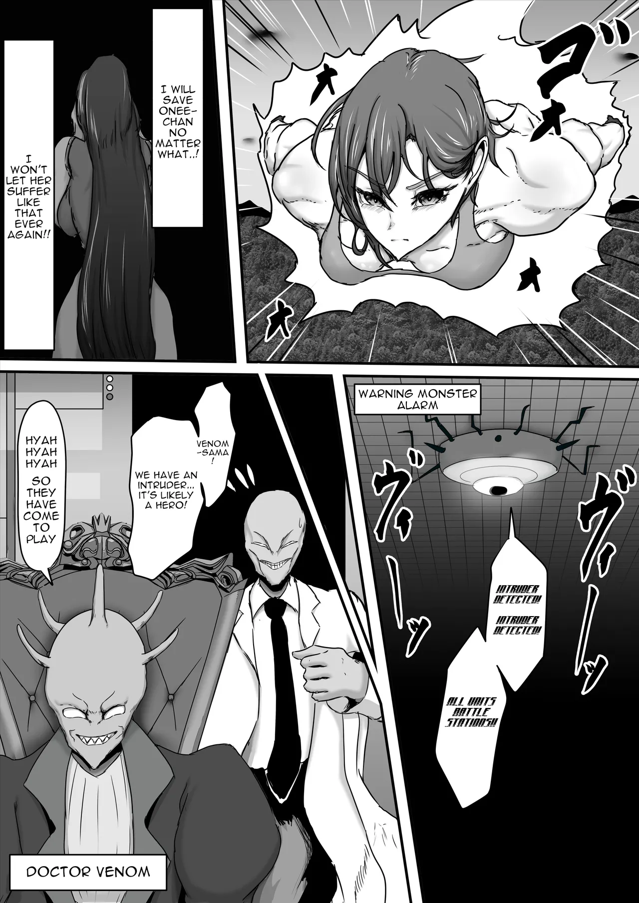 Seigi no Hero Mighty Woman 3 Chapter 1 - page 9