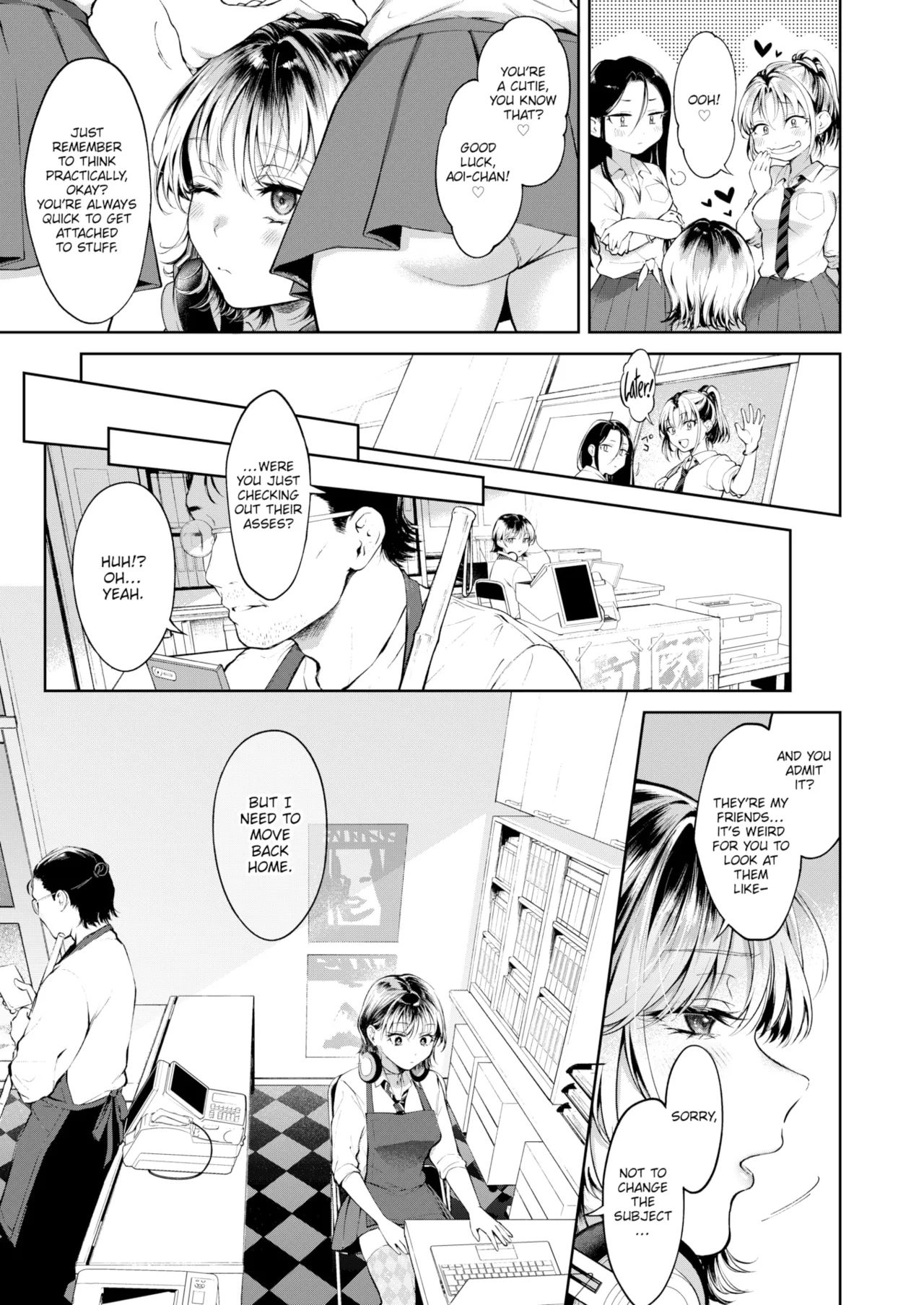 Yarashii Karada no Watashi-tachi — Compilation of Chapters — Chapter 1 - page 147