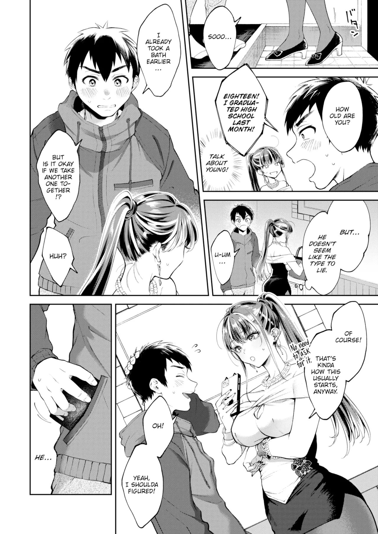 Yarashii Karada no Watashi-tachi — Compilation of Chapters — Chapter 1 - page 6