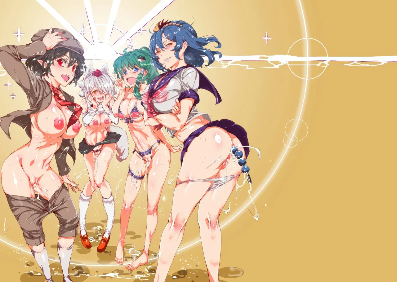 Oidemase!! Jiyuu Fuuzoku Gensoukyou 2-haku 3-kka no Tabi - Moriya Jinja & Tengu Heni Chapter 1 - page 34