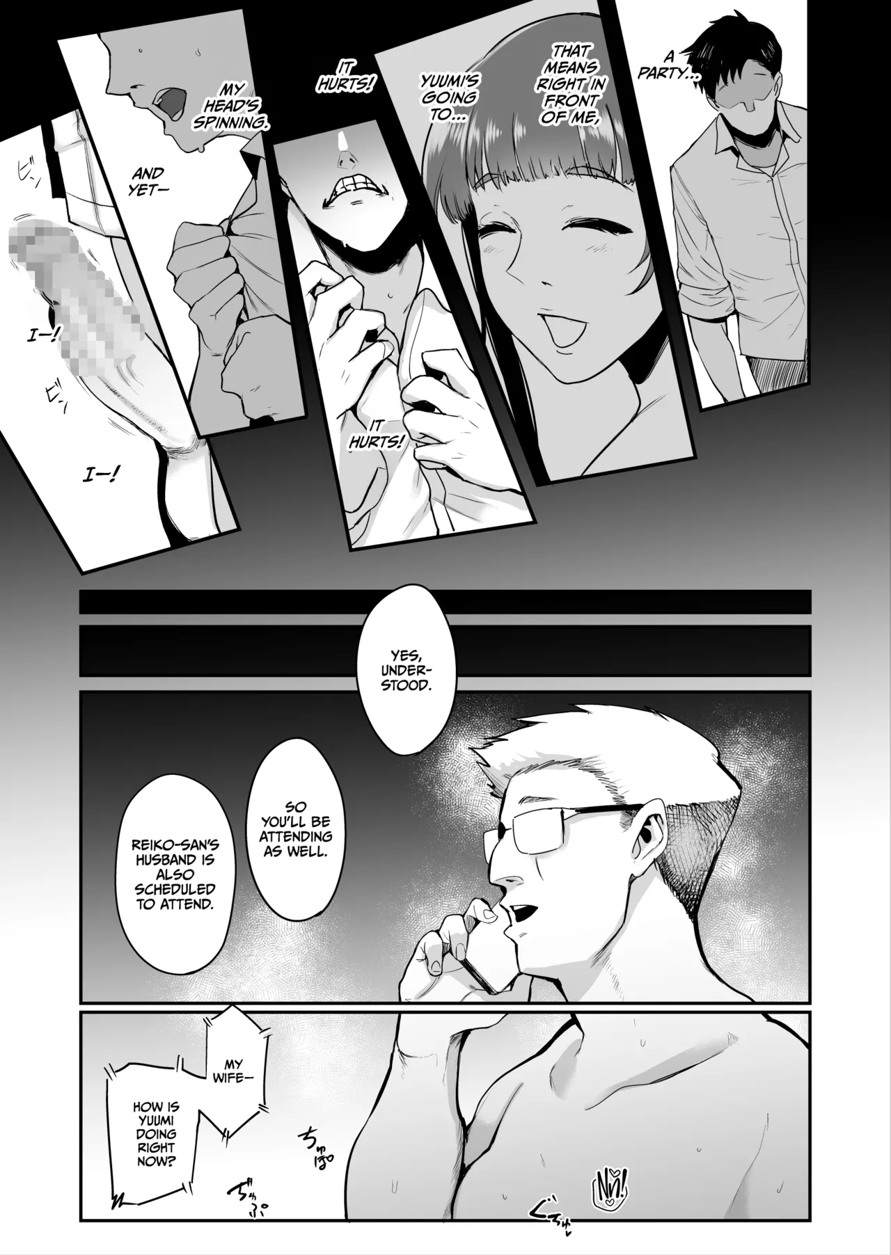 Fella Mask Fujin Kanketsu Hen ~Otto no Mae de Midareru Mask Dorei Zuma-tachi~ + After Chapter 1 - page 28