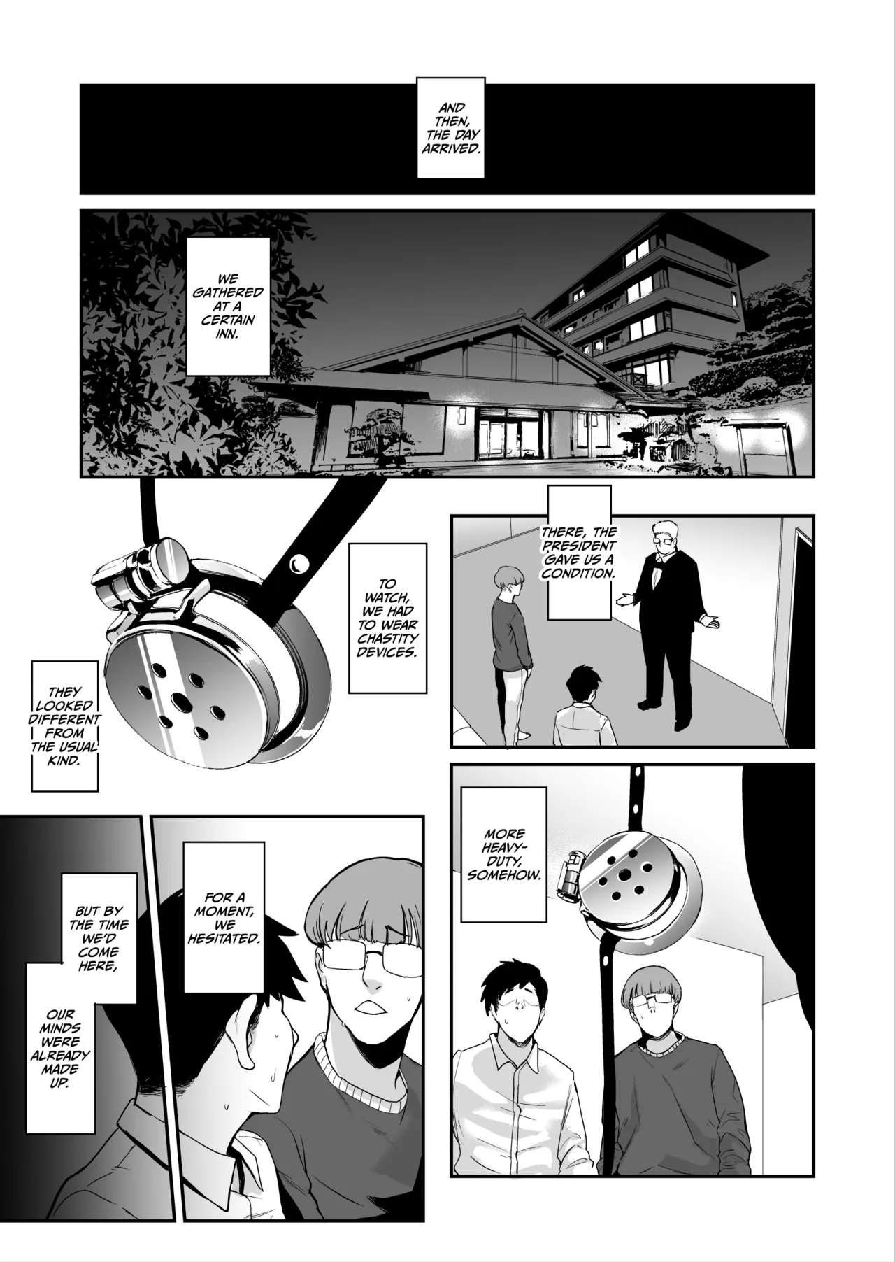 Fella Mask Fujin Kanketsu Hen ~Otto no Mae de Midareru Mask Dorei Zuma-tachi~ + After Chapter 1 - page 30