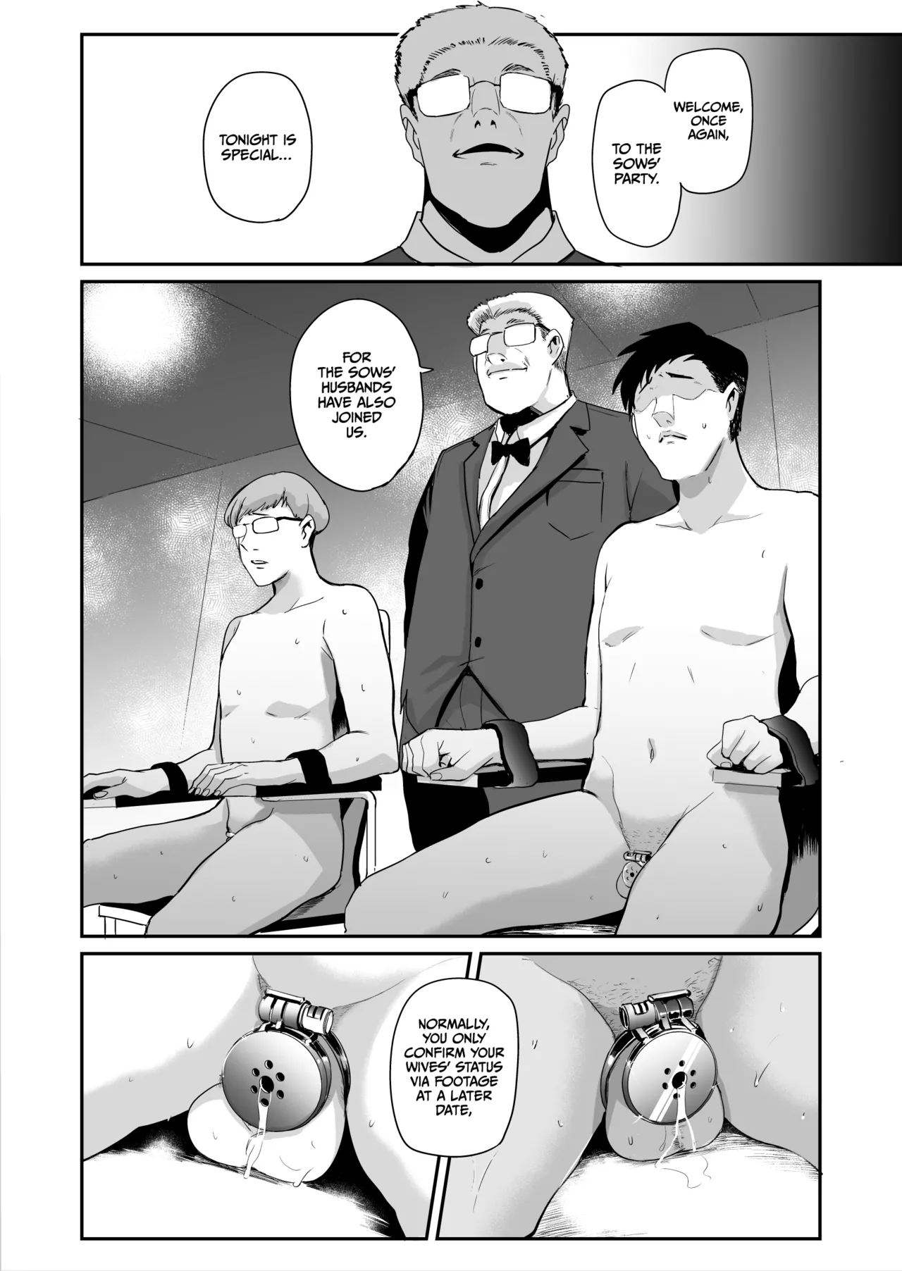 Fella Mask Fujin Kanketsu Hen ~Otto no Mae de Midareru Mask Dorei Zuma-tachi~ + After Chapter 1 - page 31