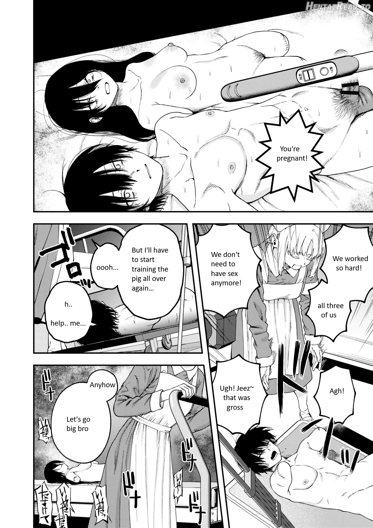 Twin Sibling Forced Incest Chapter 1 - page 57
