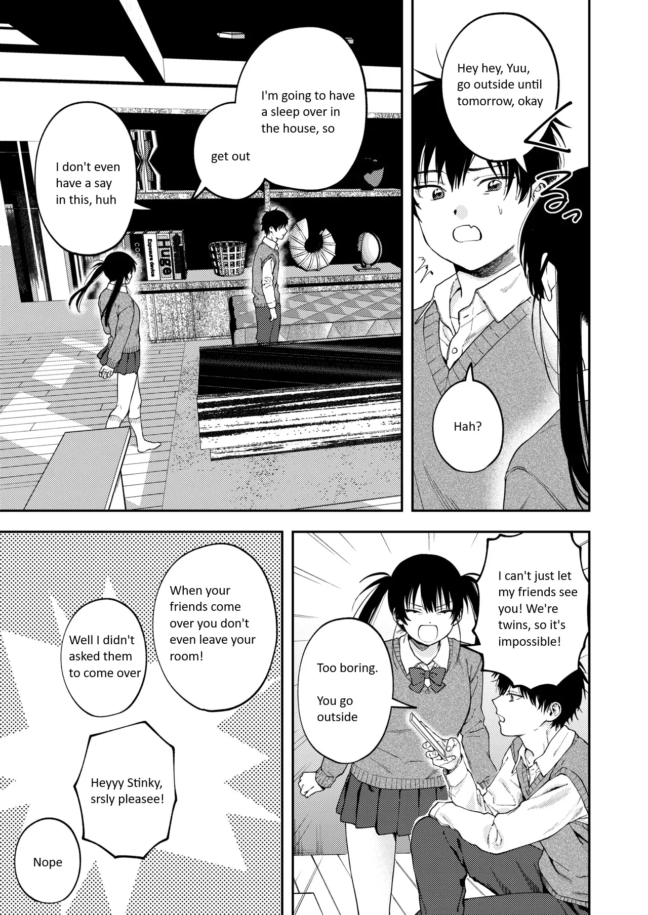 Twin Sibling Forced Incest Chapter 1 - page 6