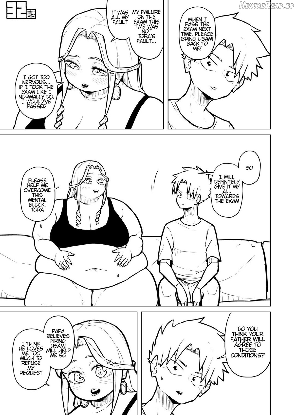 Tutor and chubby student Chapter 1 - page 125