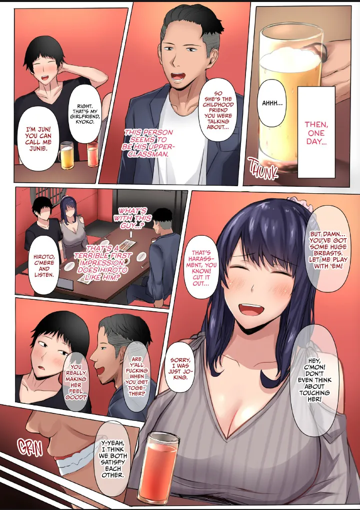 My Childhood Sweetheart Was Ensured By An Upperclassman's Huge Cock Chapter 1 - page 11