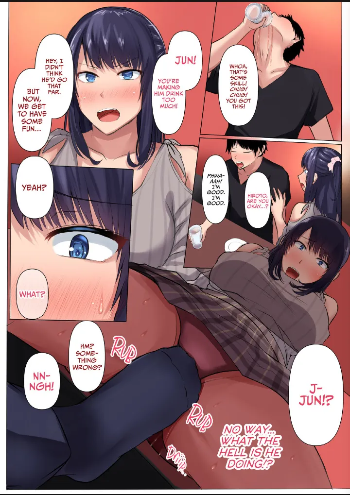 My Childhood Sweetheart Was Ensured By An Upperclassman's Huge Cock Chapter 1 - page 12