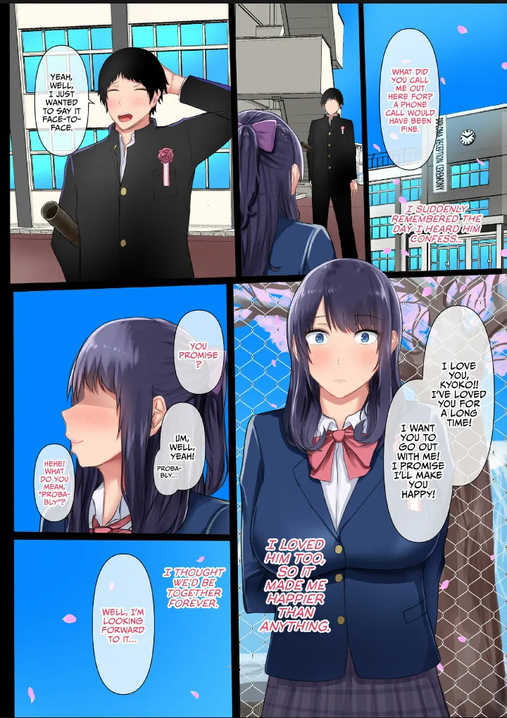 My Childhood Sweetheart Was Ensured By An Upperclassman's Huge Cock Chapter 1 - page 33