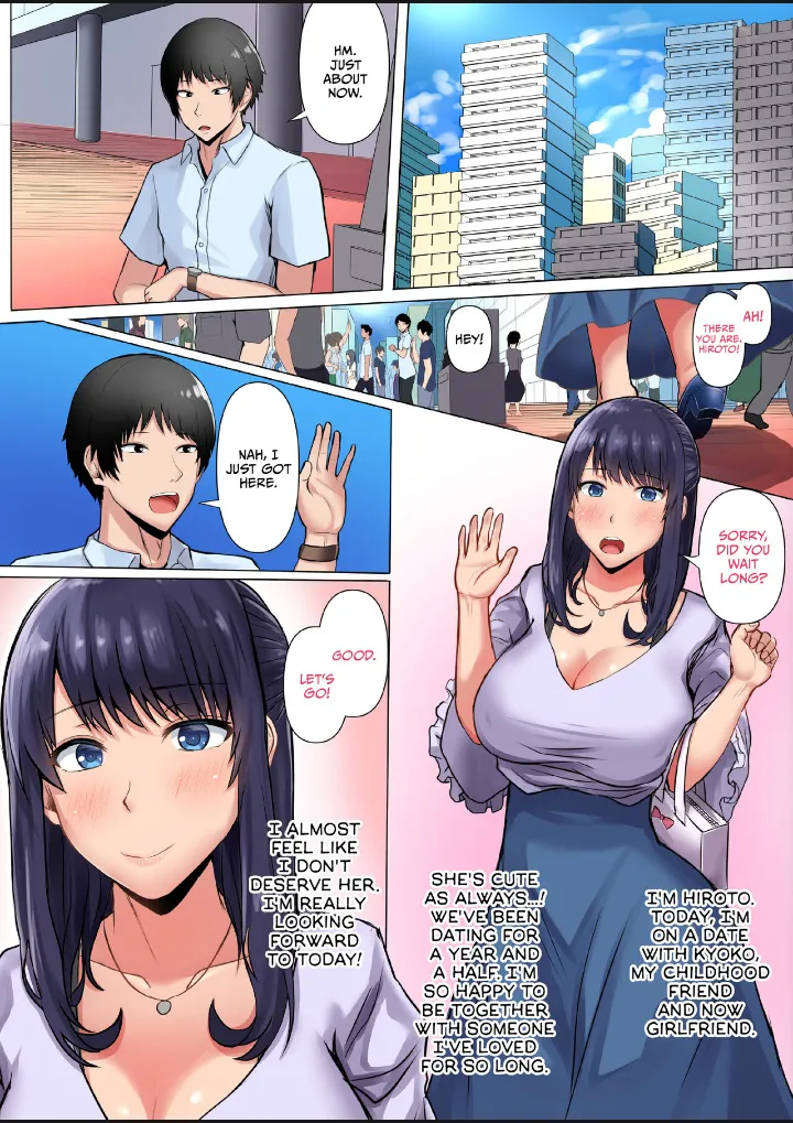 My Childhood Sweetheart Was Ensured By An Upperclassman's Huge Cock Chapter 1 - page 5