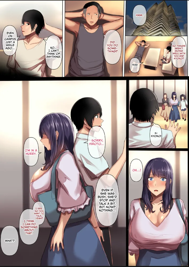 My Childhood Sweetheart Was Ensured By An Upperclassman's Huge Cock Chapter 1 - page 57