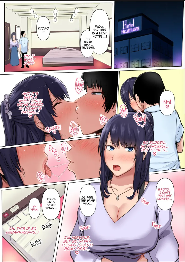 My Childhood Sweetheart Was Ensured By An Upperclassman's Huge Cock Chapter 1 - page 8